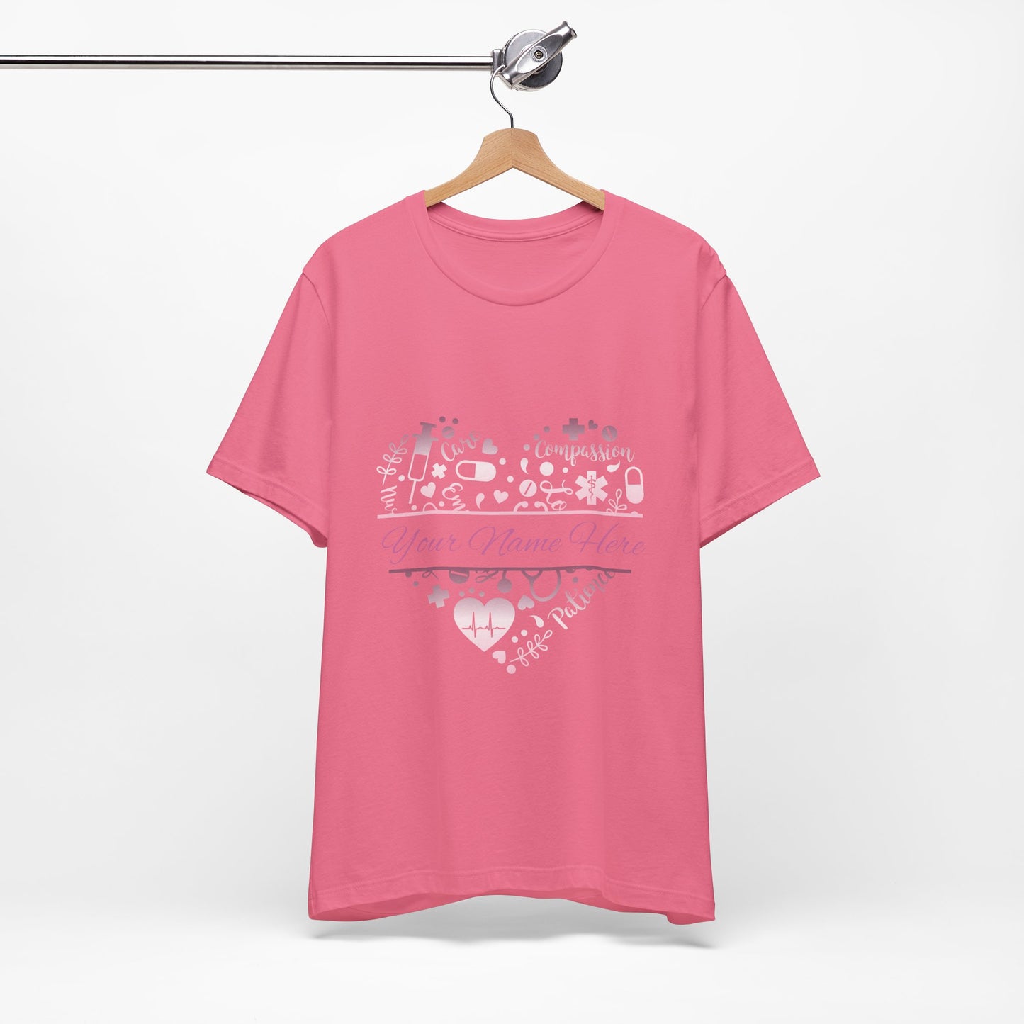 Monogram Heart rose gold