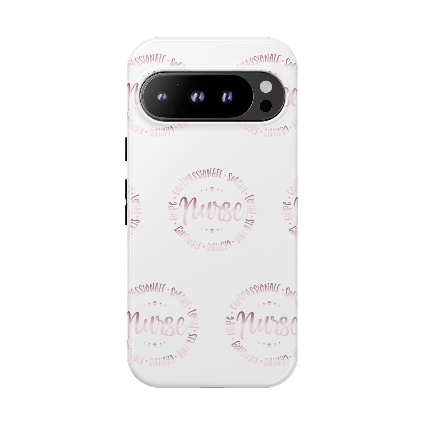 Google Pixel Tough Case - Nurse Circle - White