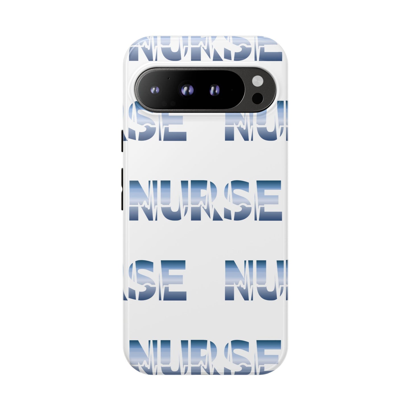 Google Pixel Tough Case - Nurse Pulse - White