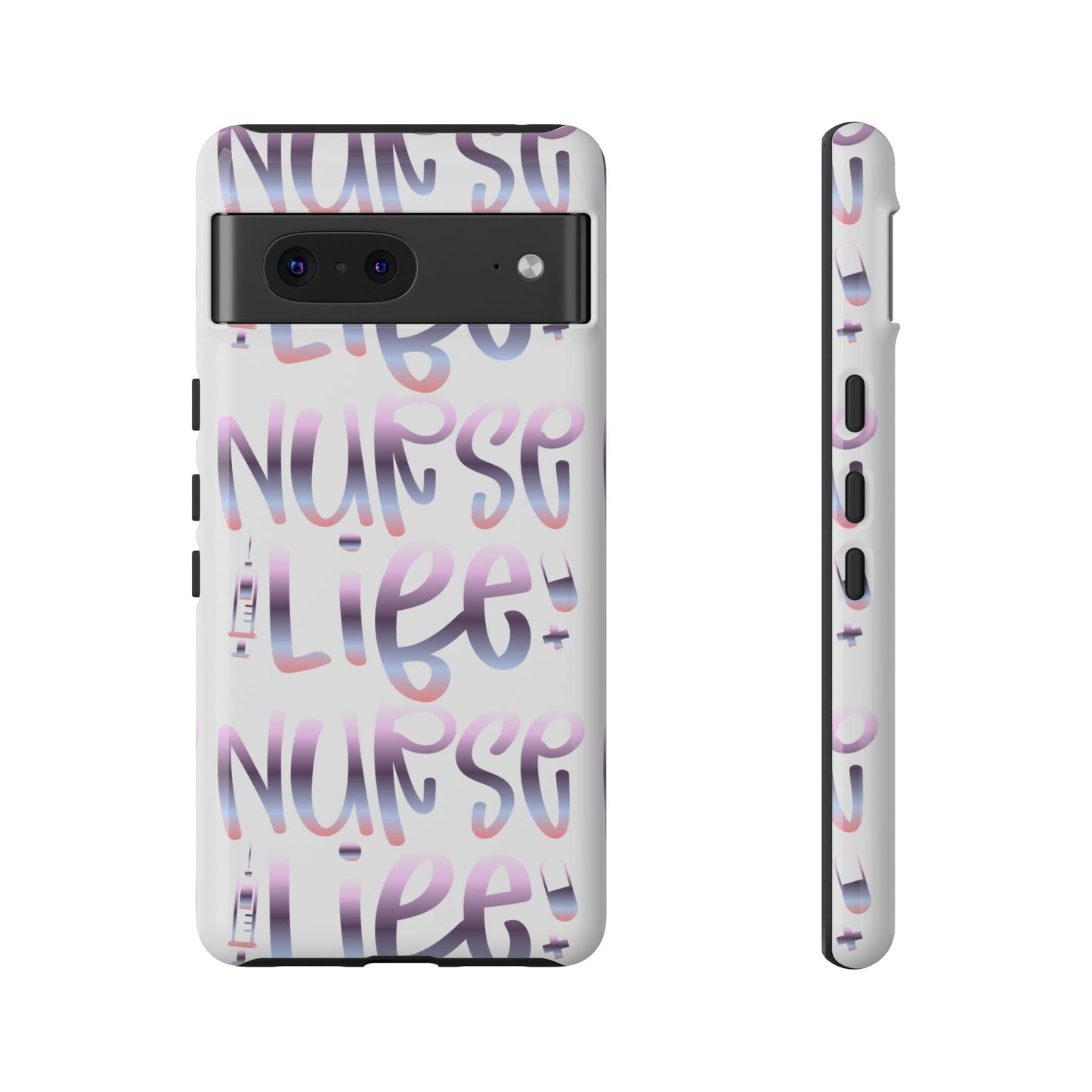 Google Pixel Tough Case - Nurse Life - White