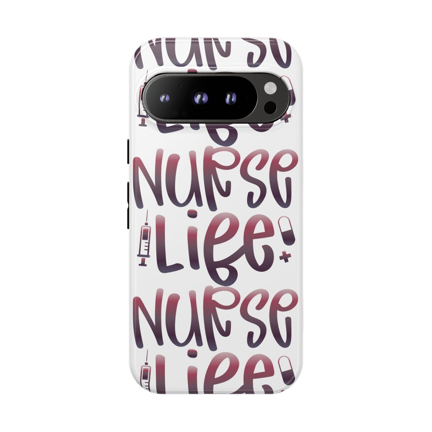 Google Pixel Tough Case - Nurse Life - White