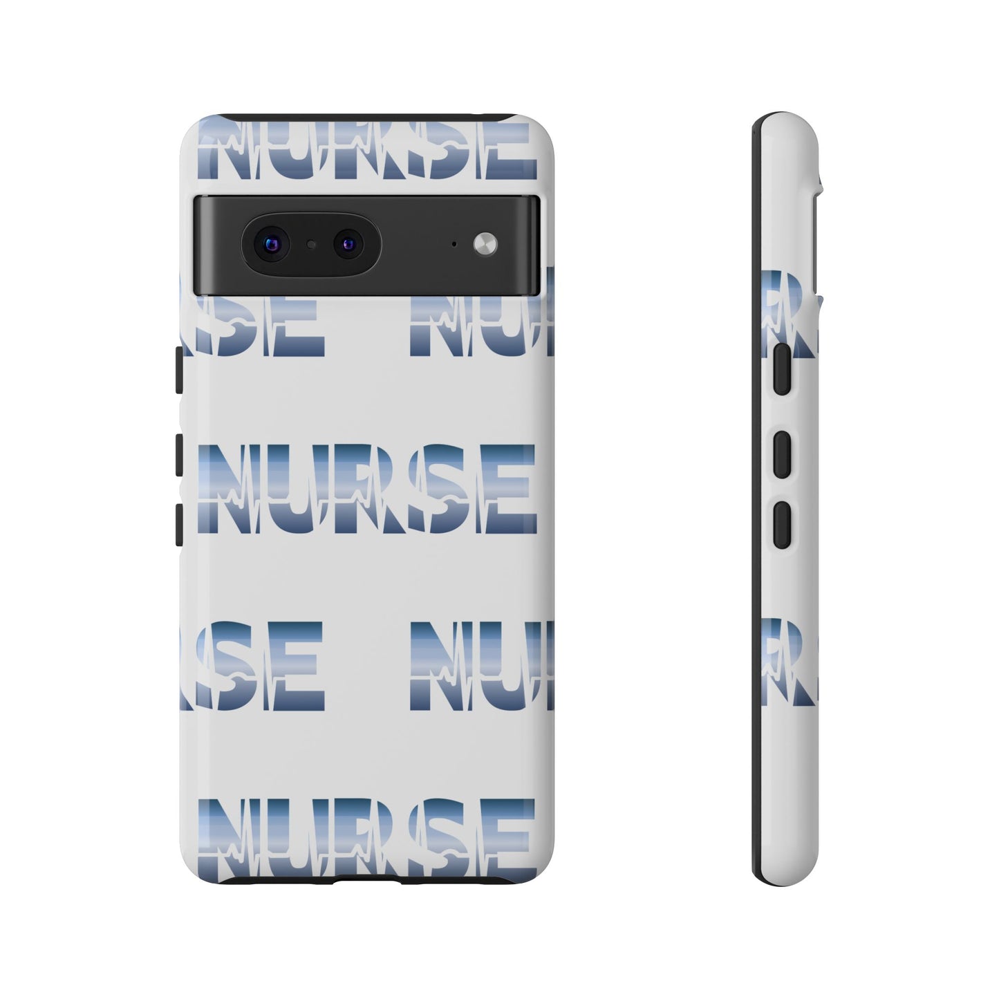 Google Pixel Tough Case - Nurse Pulse - White