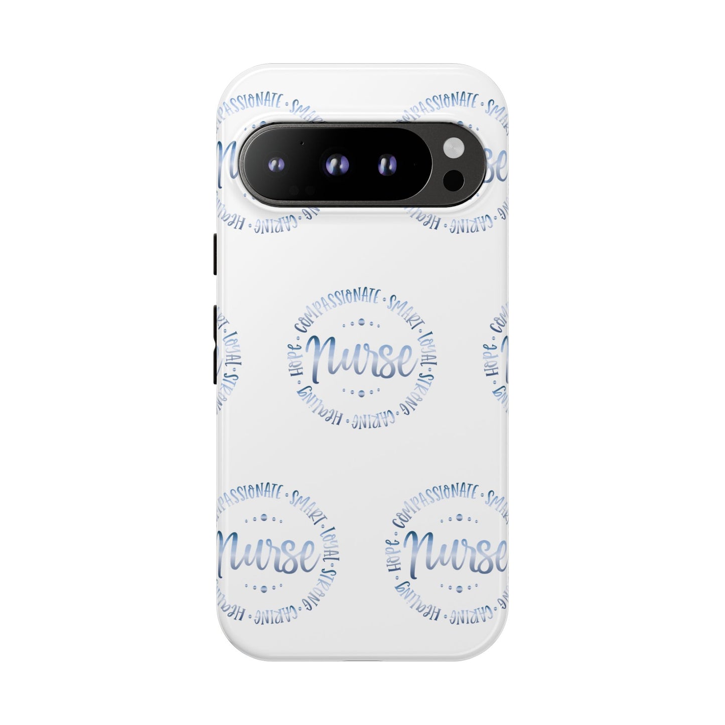Google Pixel Tough Case - Nurse Circle - White
