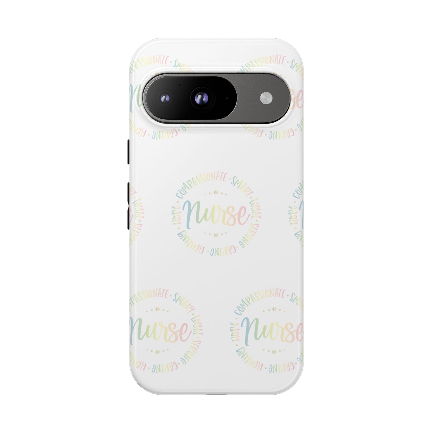 Google Pixel Tough Case - Nurse Circle - White