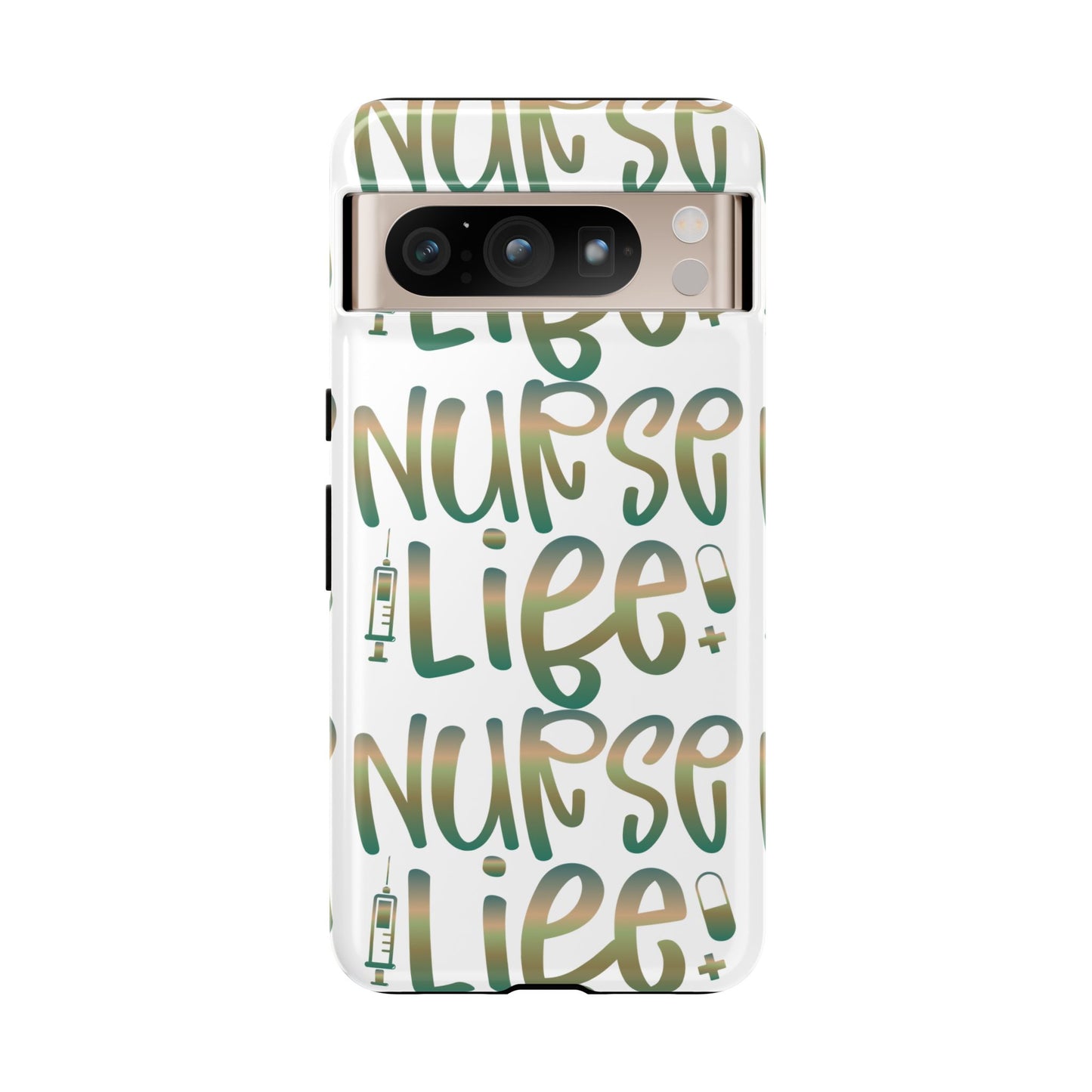 Google Pixel Tough Case - Nurse Life - White