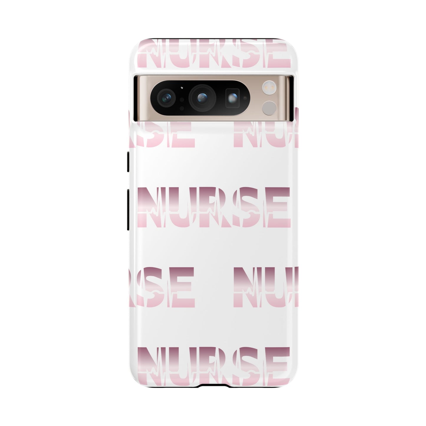 Google Pixel Tough Case - Nurse Pulse - White