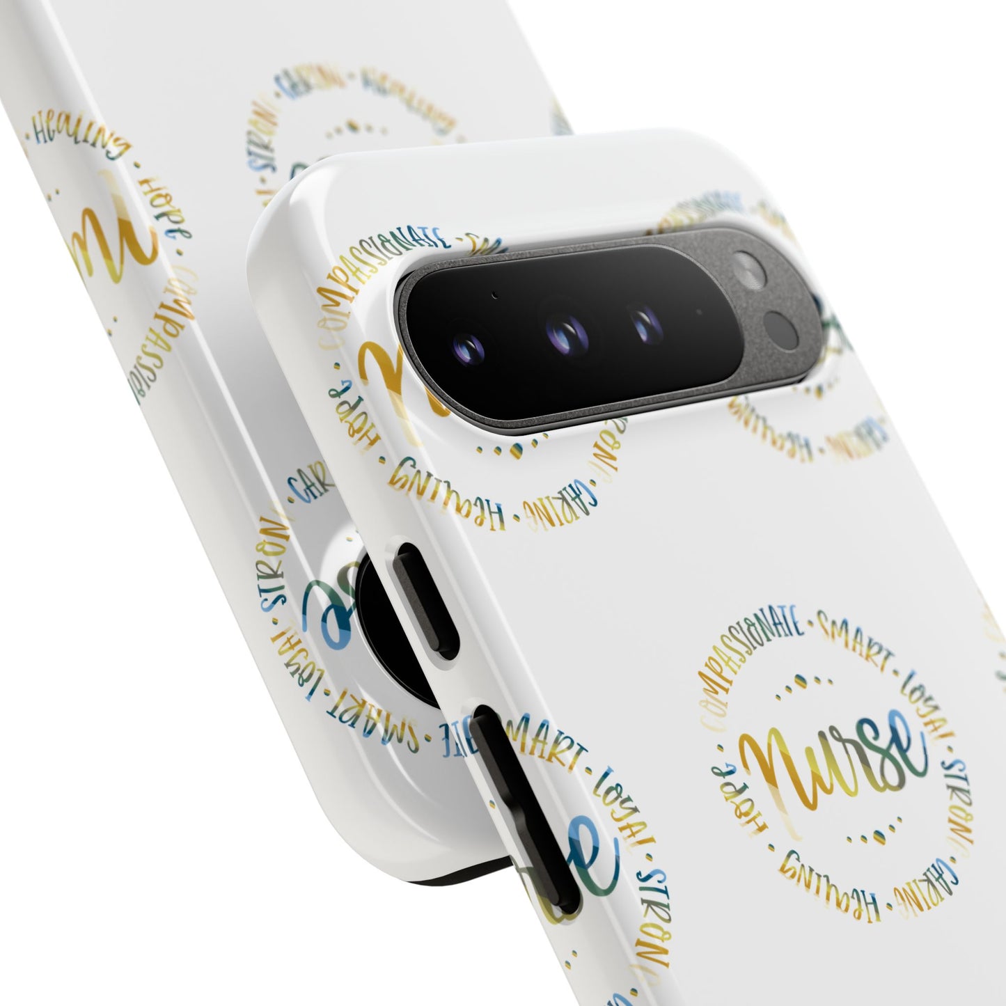 Google Pixel Tough Case - Nurse Circle - White