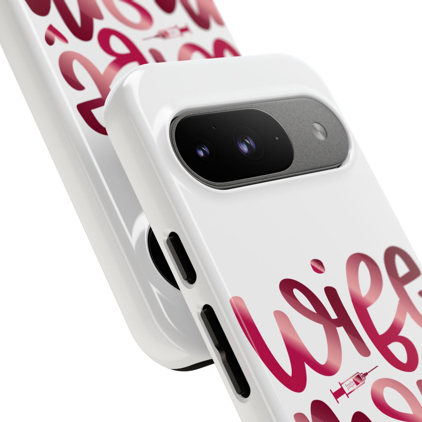 Google Pixel Tough Case - Wife Mom Nurse - White