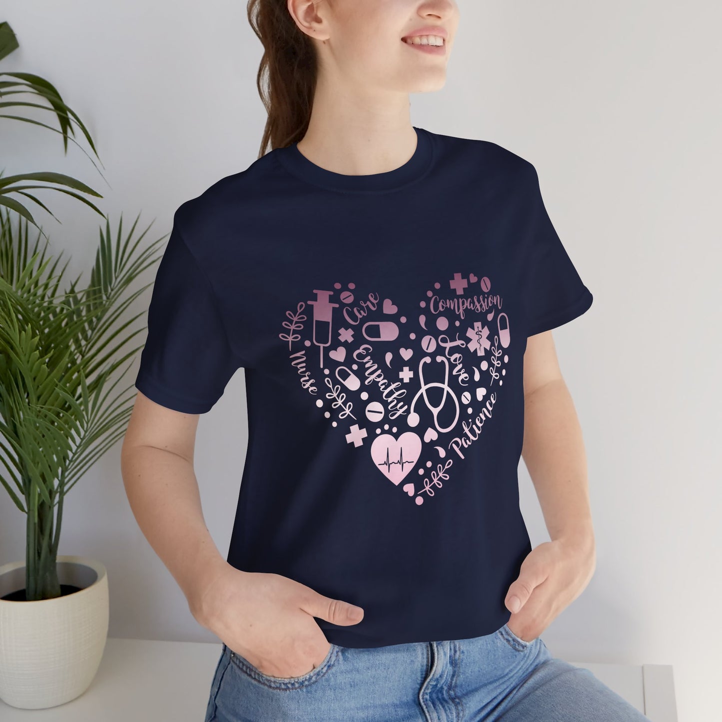 Nurse Heart rose gold