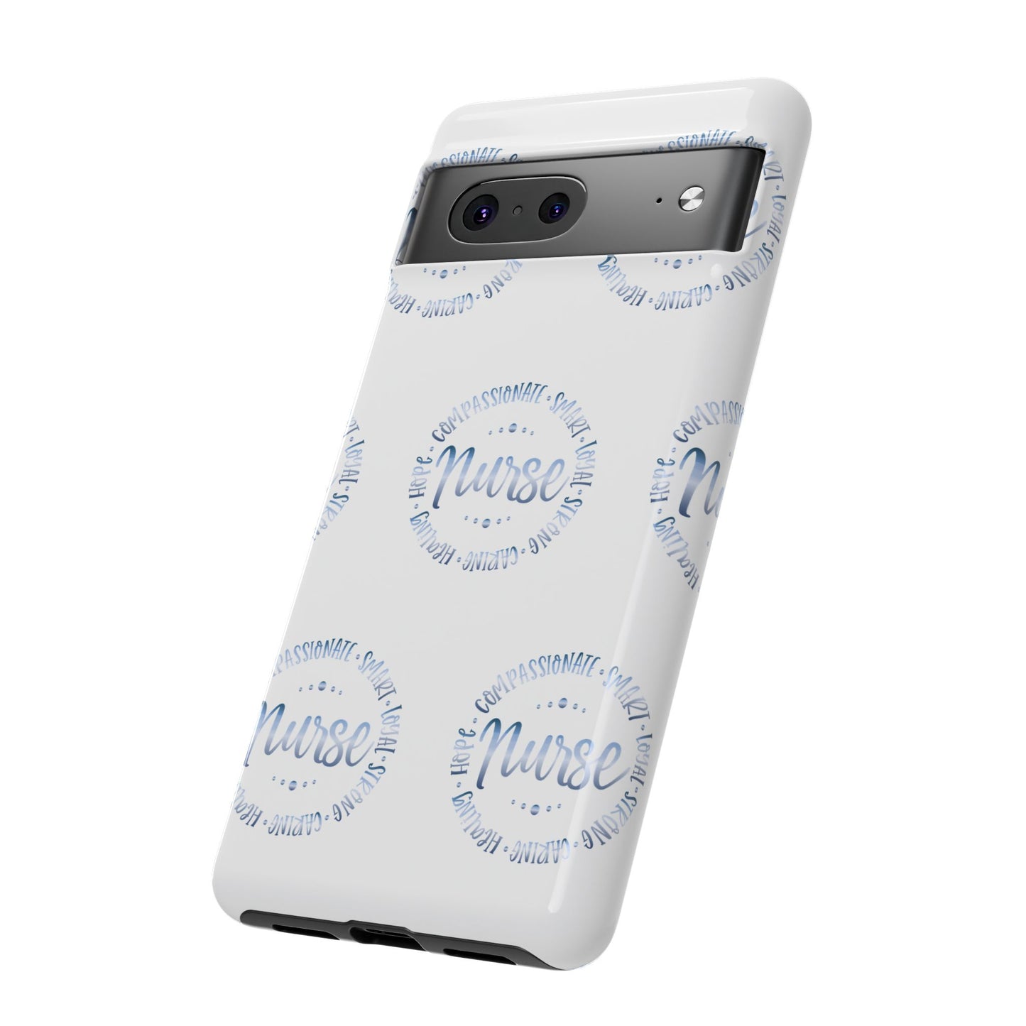Google Pixel Tough Case - Nurse Circle - White