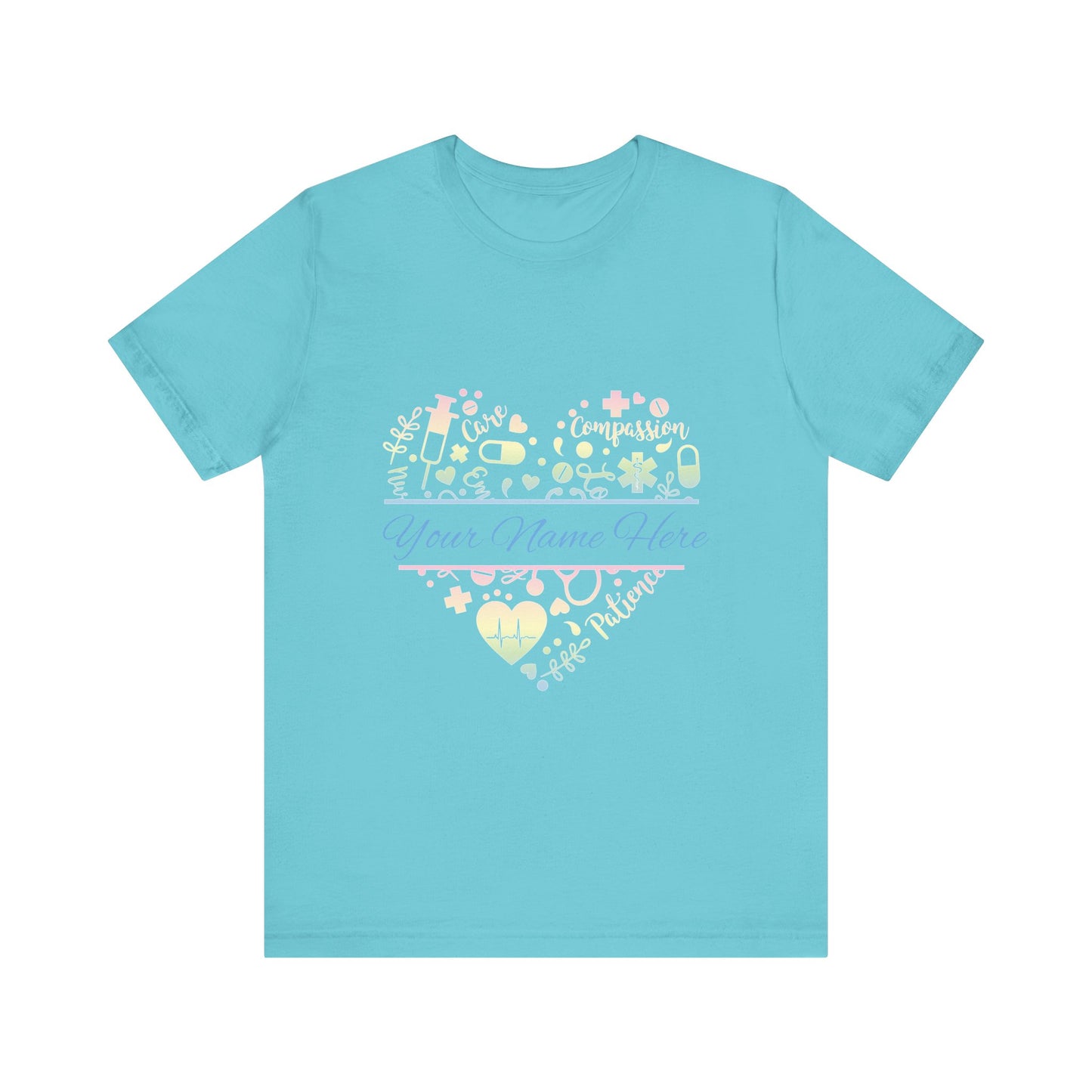 Monogram Heart pastel