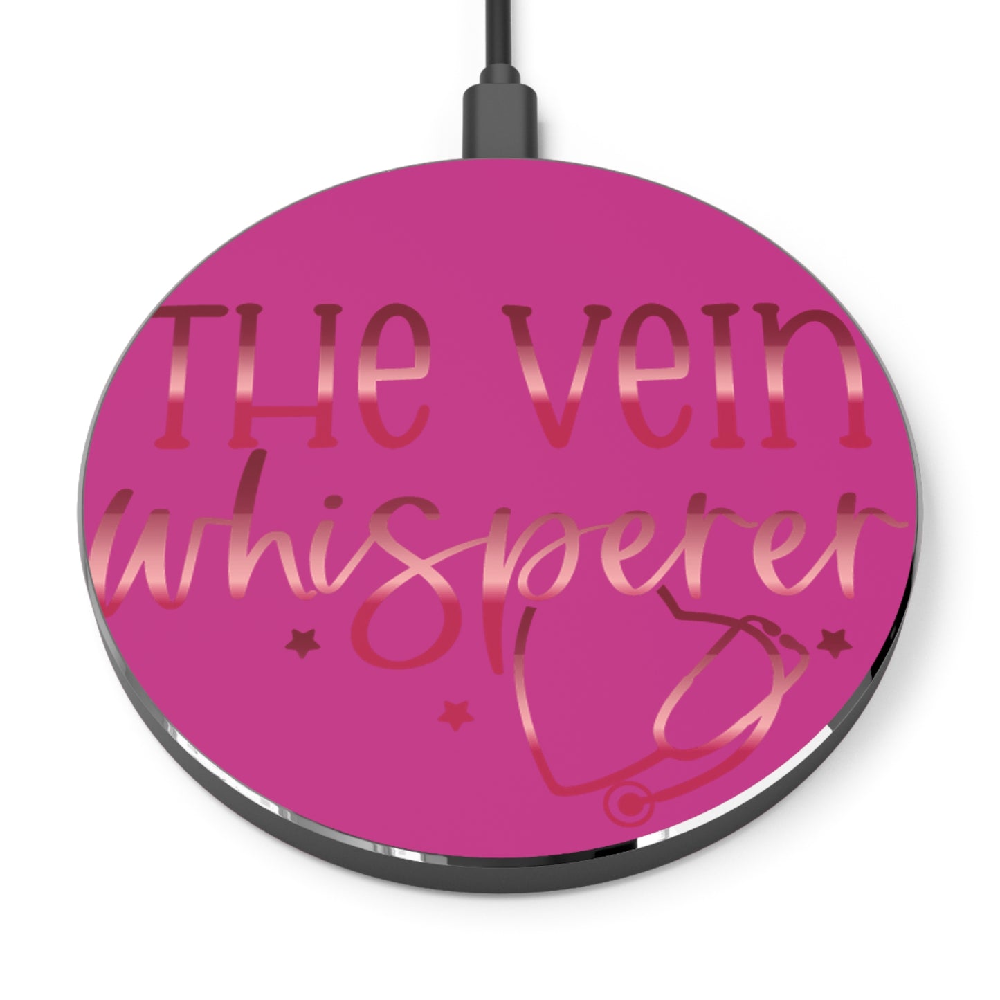 The Vein Whisperer Wireless Charger | Fast Charging Pad for Healthcare Professionals