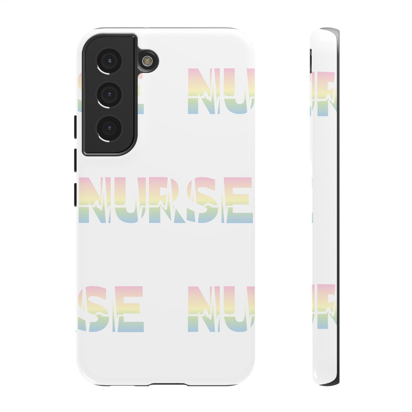 Samsung Tough Case - Nurse Pulse - White