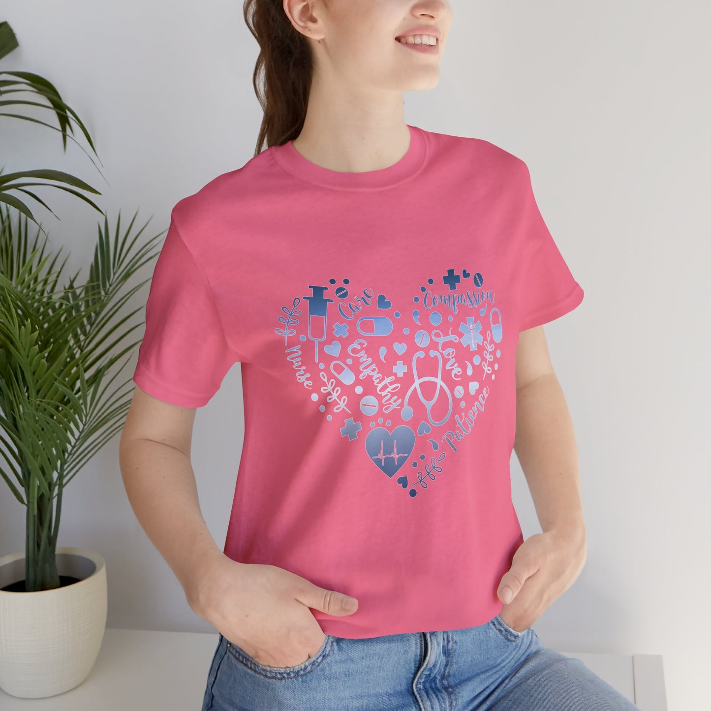 Monogram Heart 1 blue steel