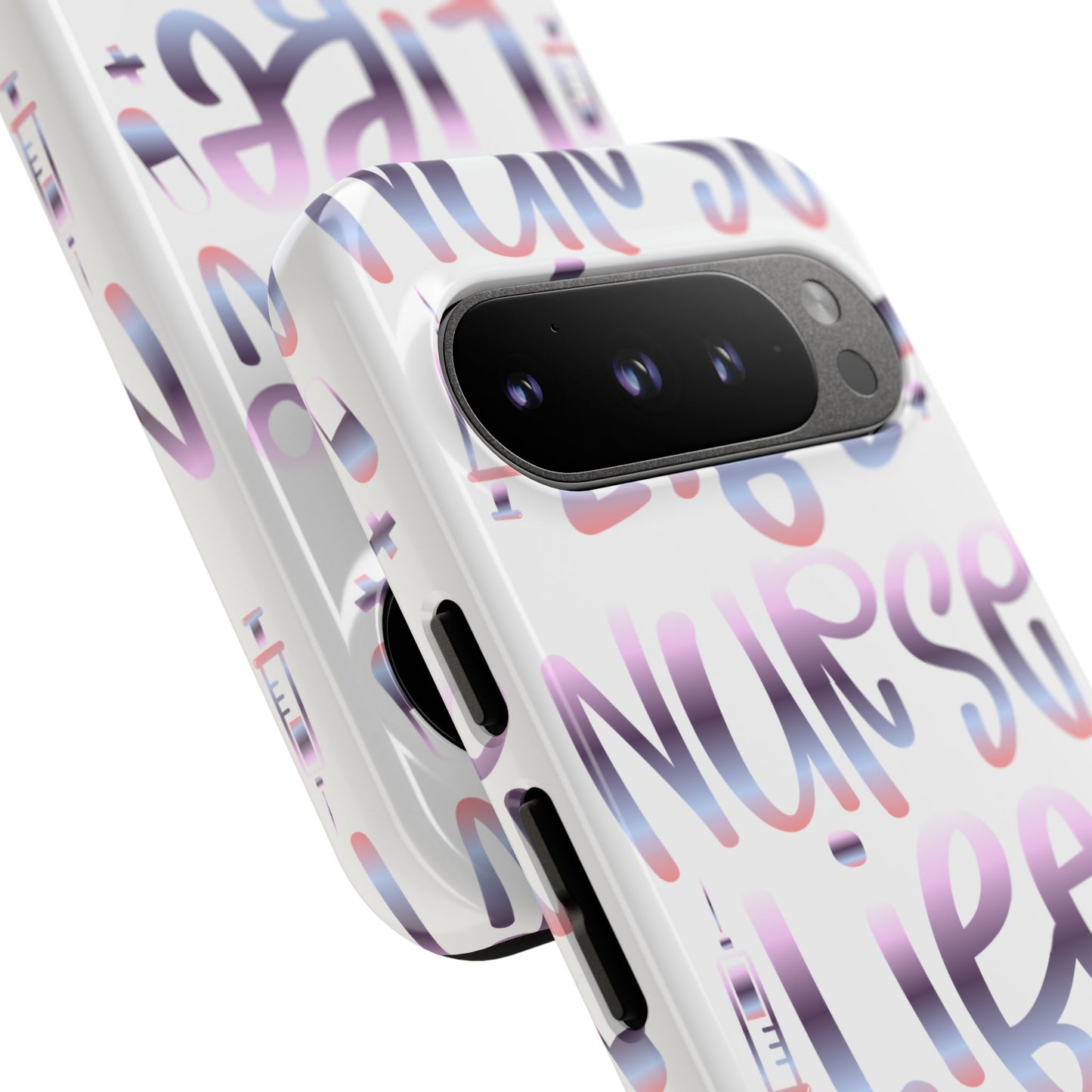 Google Pixel Tough Case - Nurse Life - White