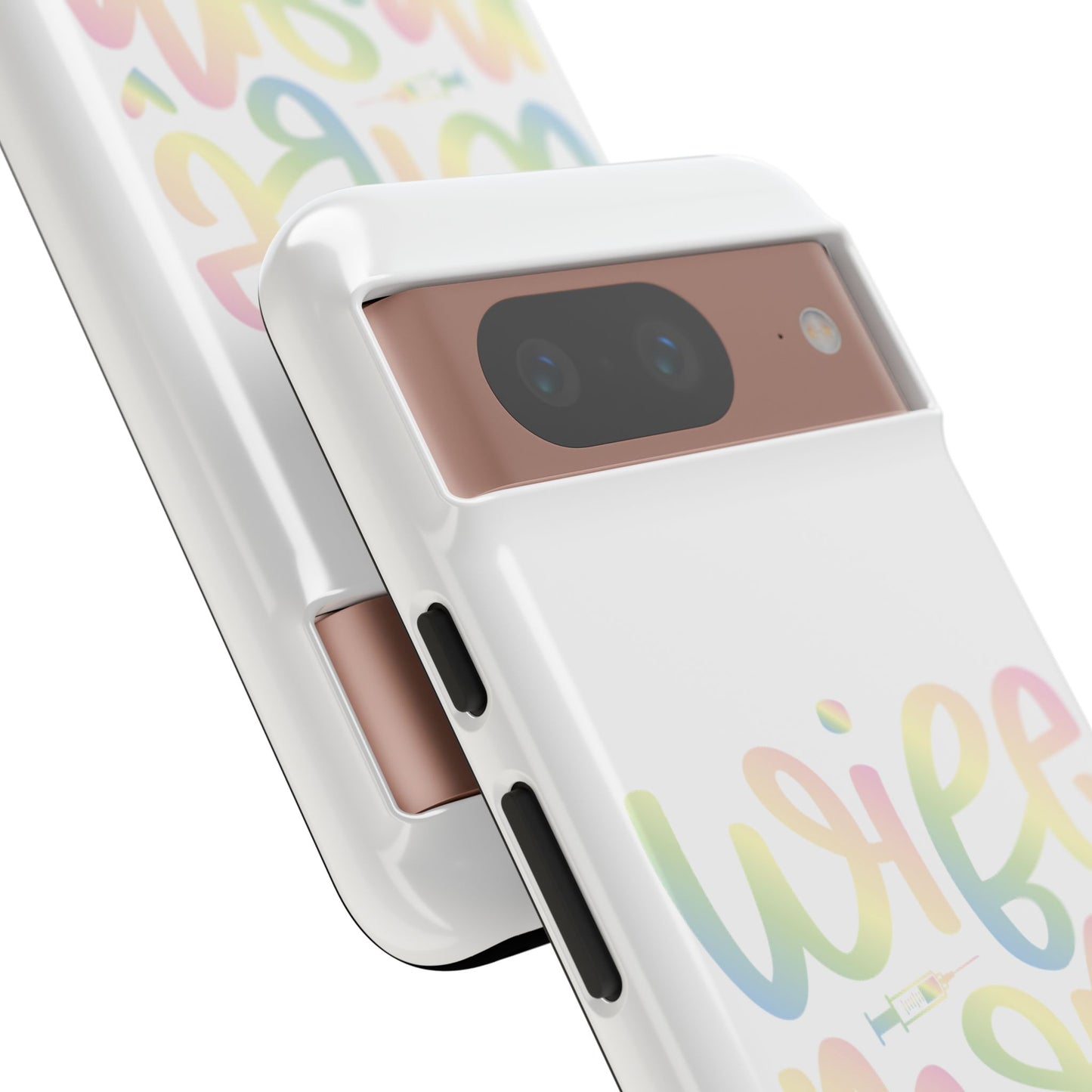 Google Pixel Tough Case - Wife Mom Nurse - White