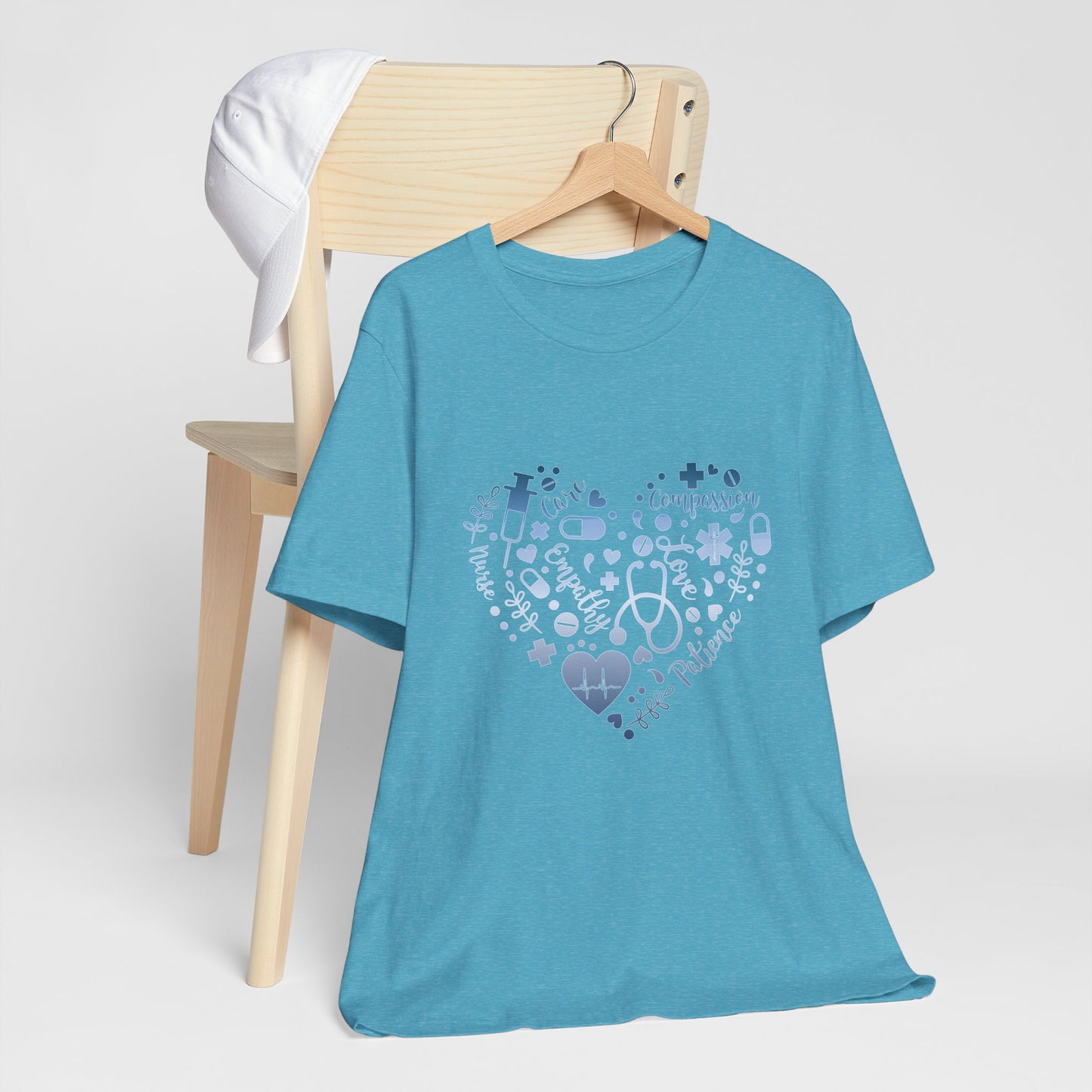 Monogram Heart 1 blue steel