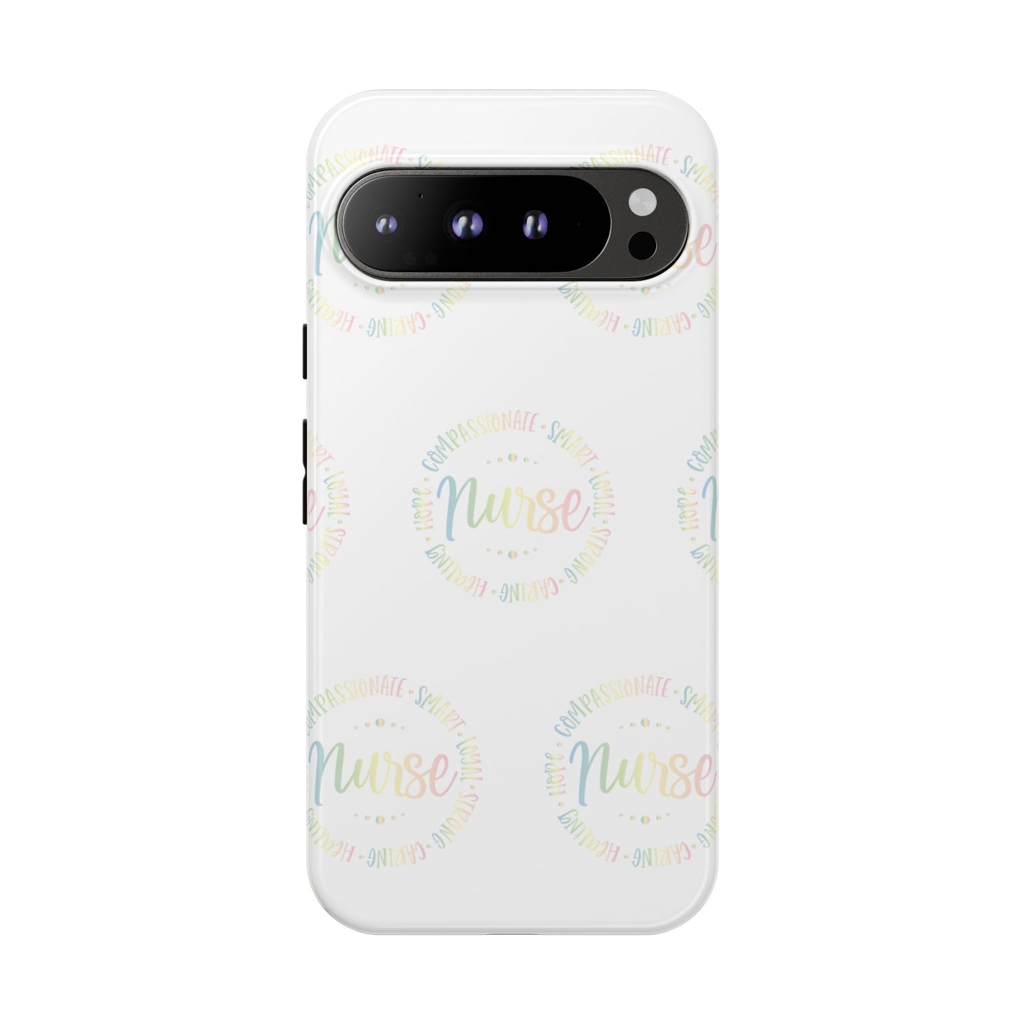 Google Pixel Tough Case - Nurse Circle - White