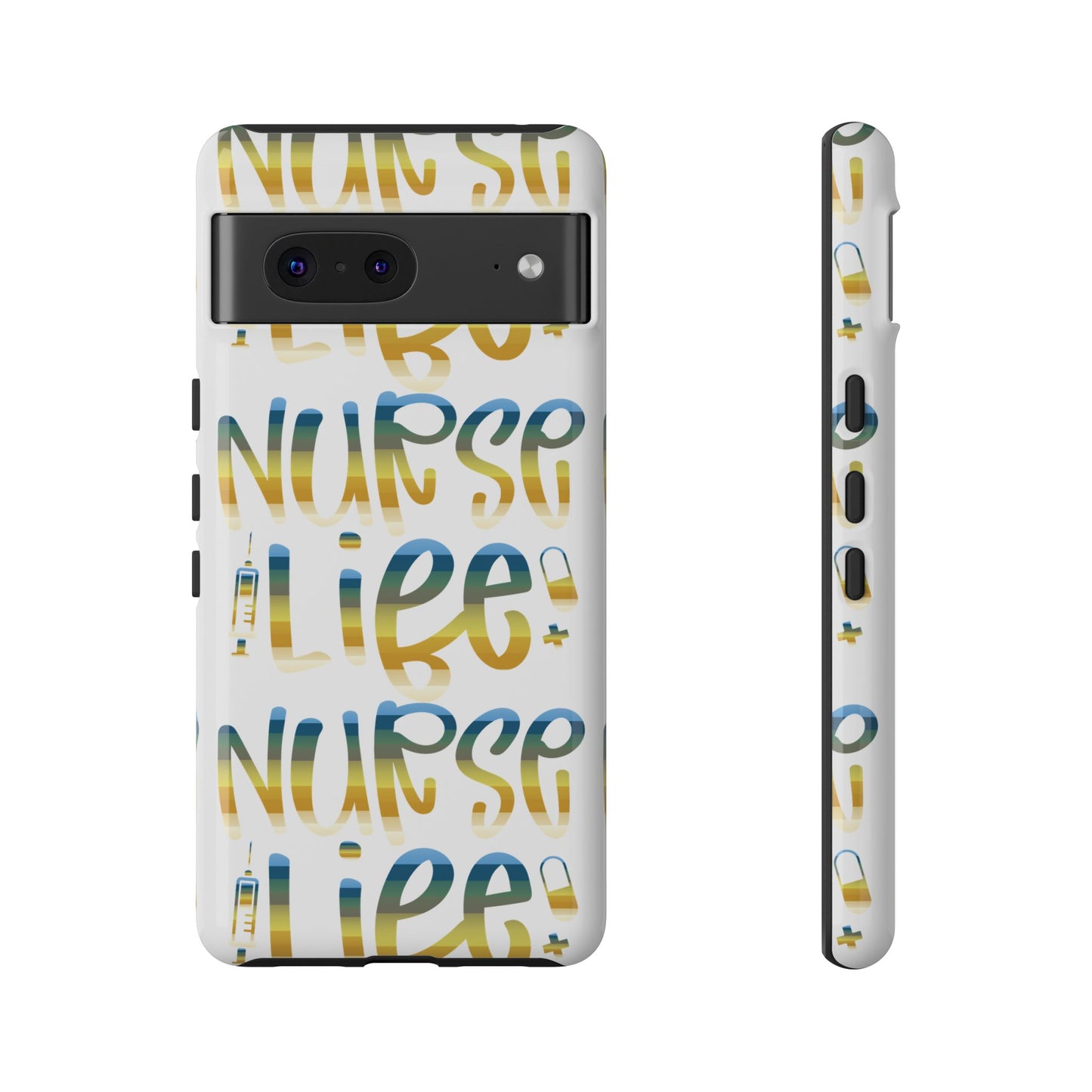 Google Pixel Tough Case - Nurse Life - White