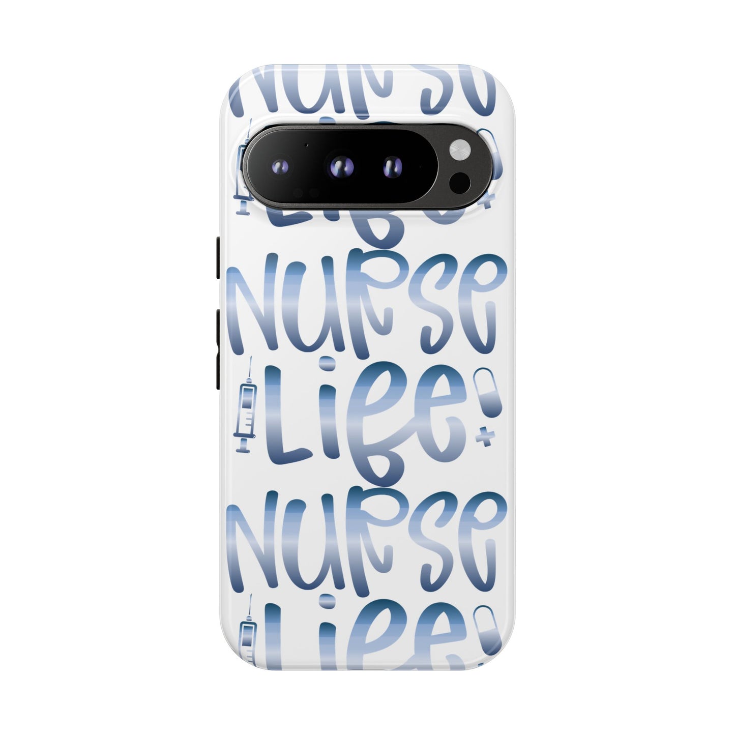 Google Pixel Tough Case - Nurse Life - White