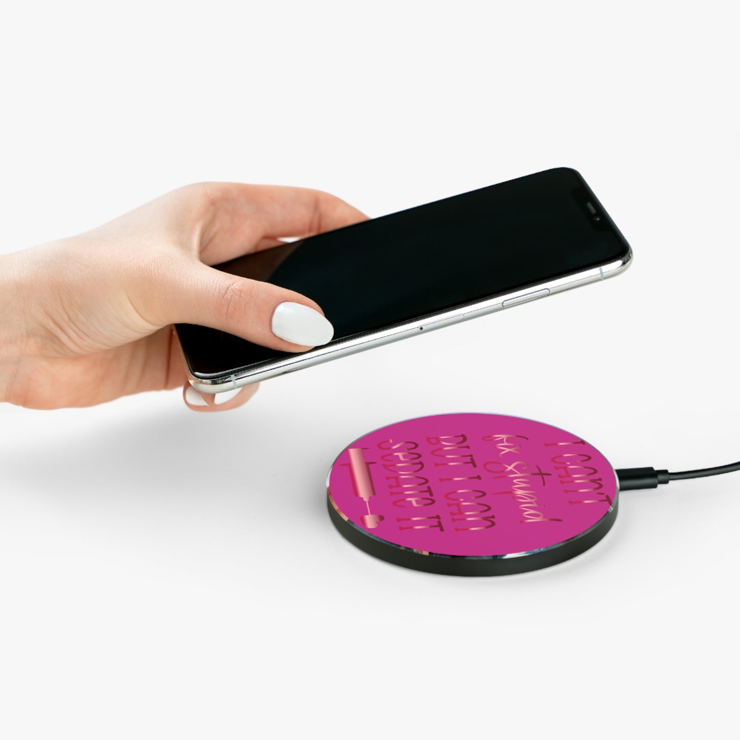 Can't Fix Stupid Wireless Charger | Fast Charging Pad for Healthcare Professionals