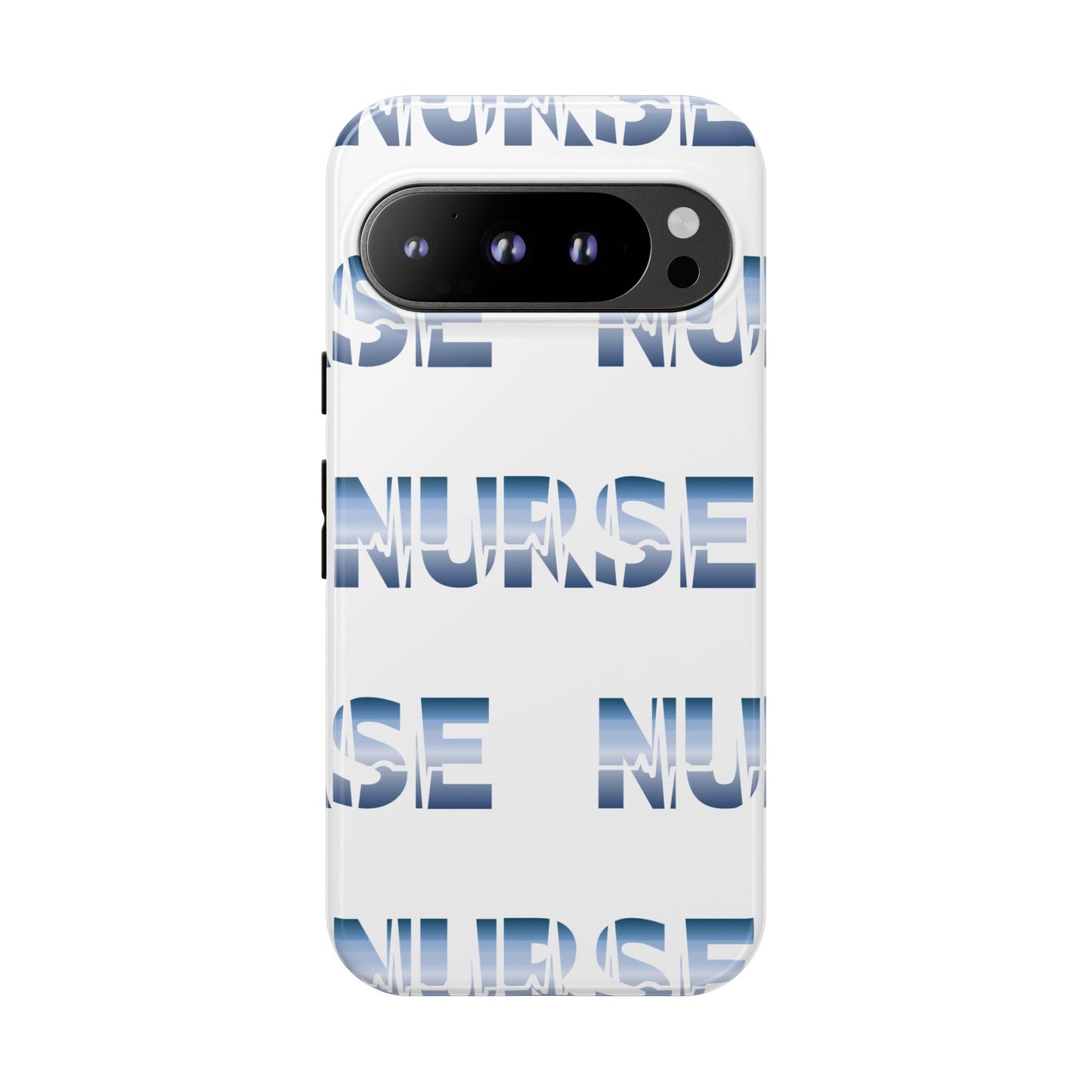 Google Pixel Tough Case - Nurse Pulse - White
