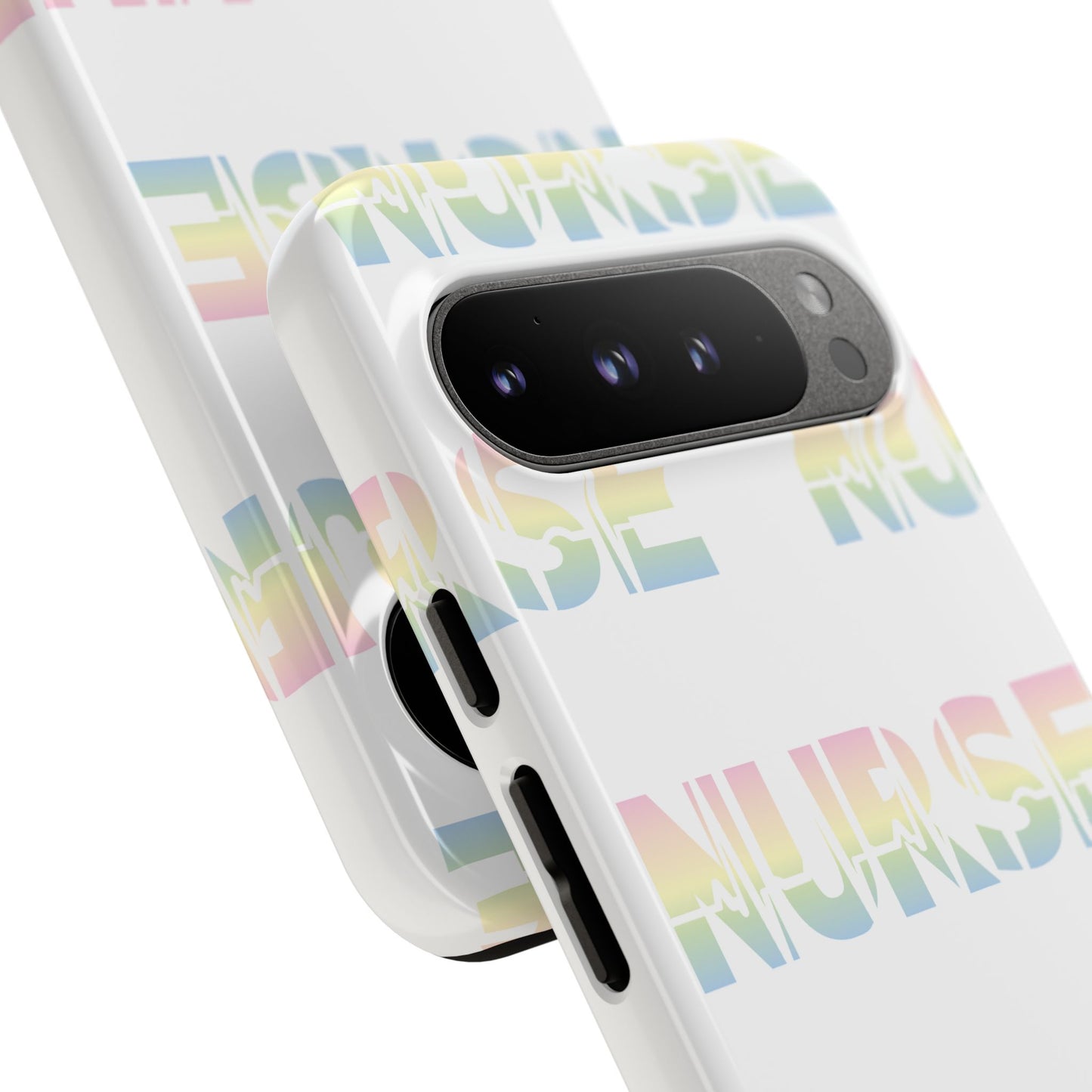 Google Pixel Tough Case - Nurse Pulse - White
