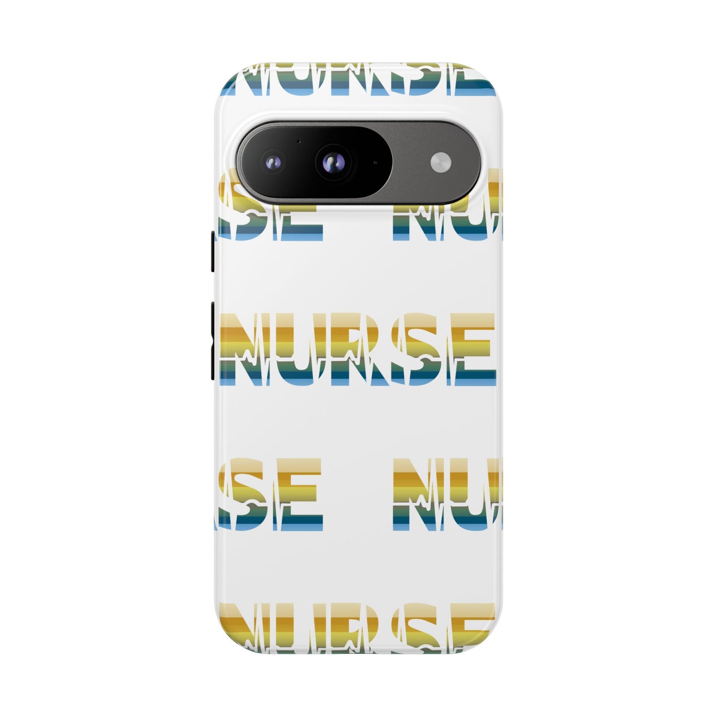 Google Pixel Tough Case - Nurse Pulse - White