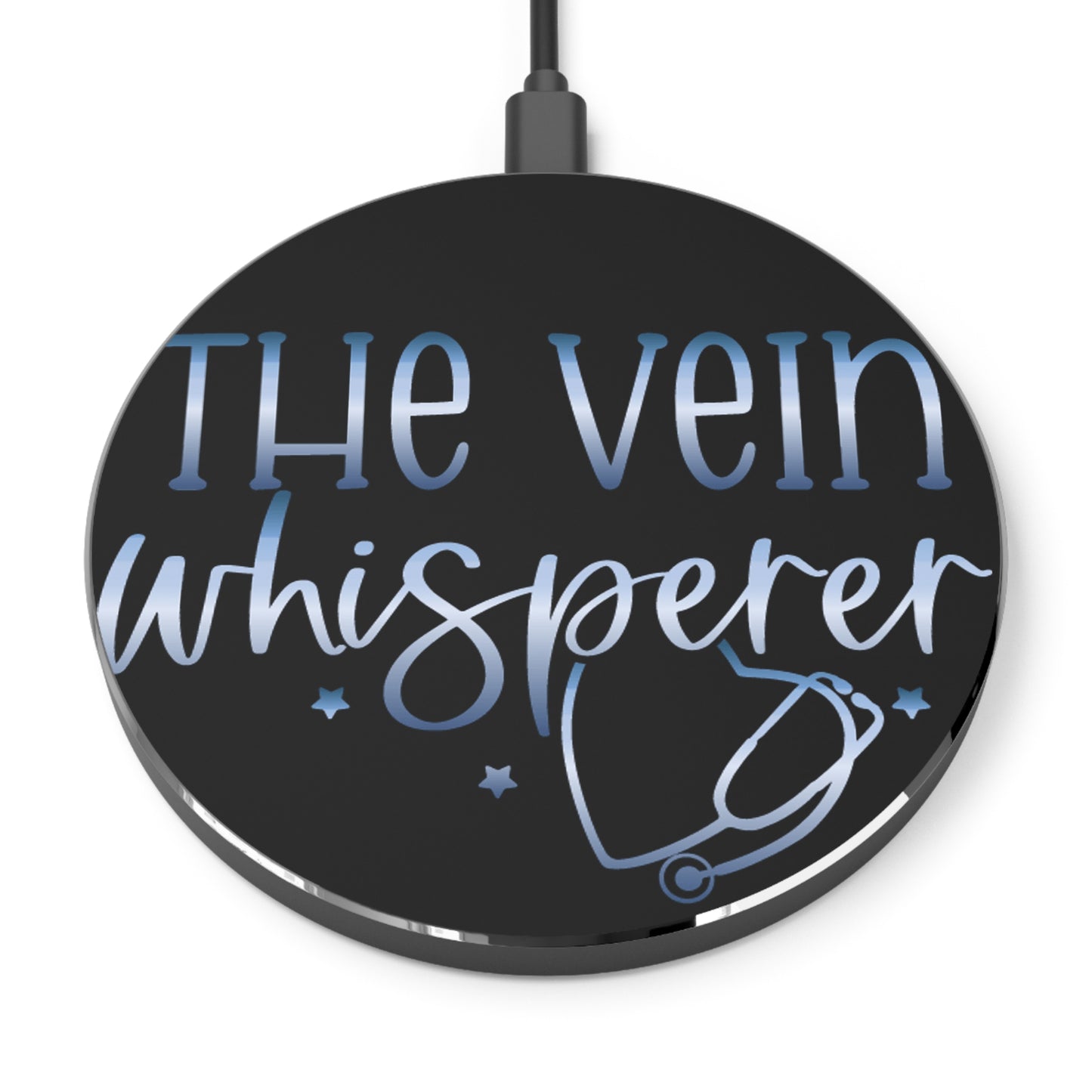 The Vein Whisperer Wireless Charger | Fast Charging Pad for Healthcare Professionals