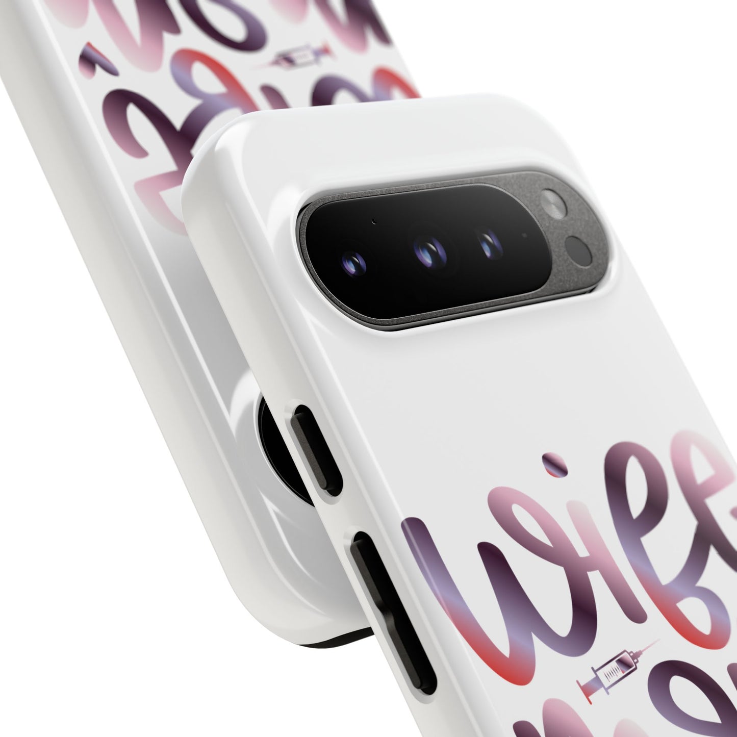 Google Pixel Tough Case - Wife Mom Nurse - White