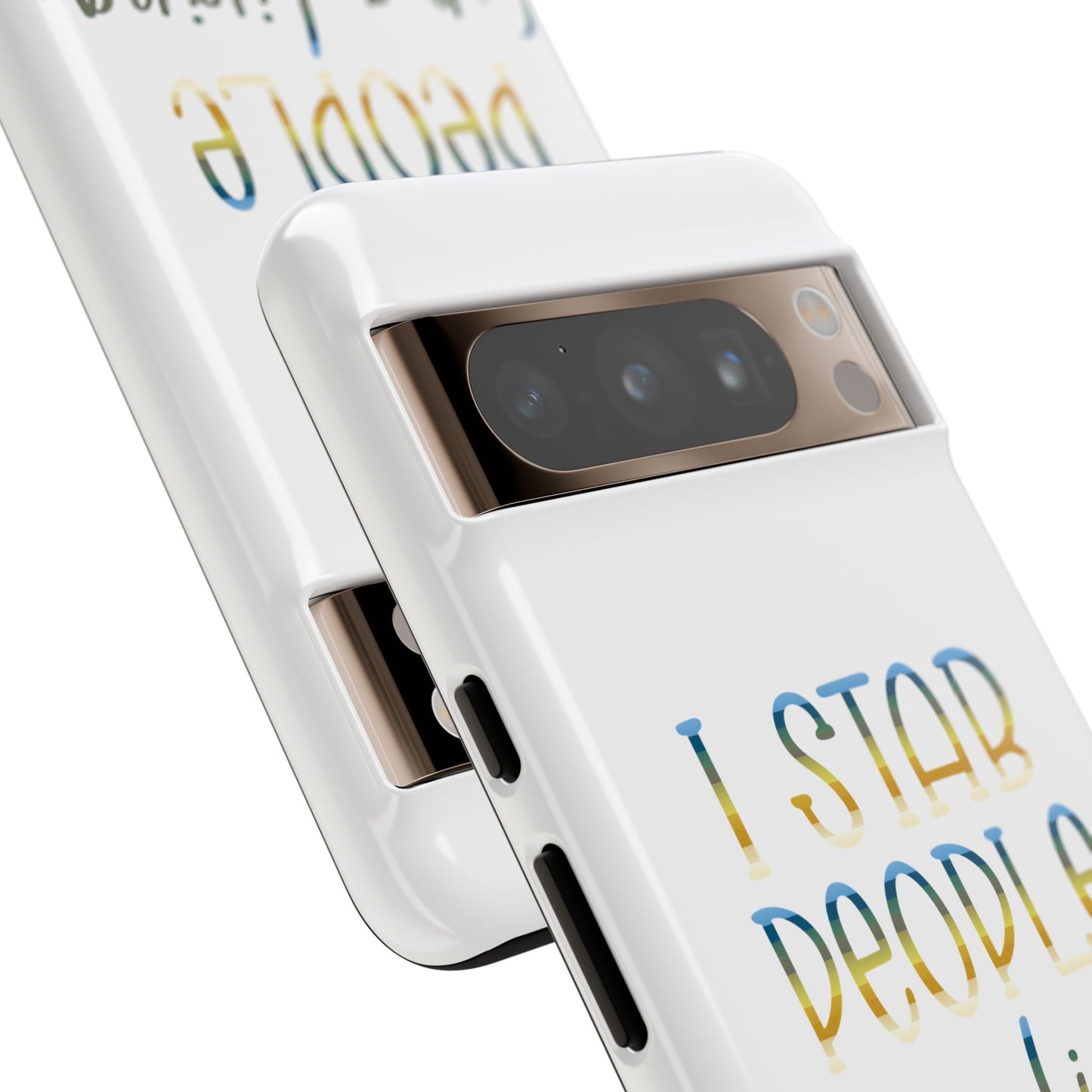 Google Pixel Tough Case - I Stab People For a Living - White