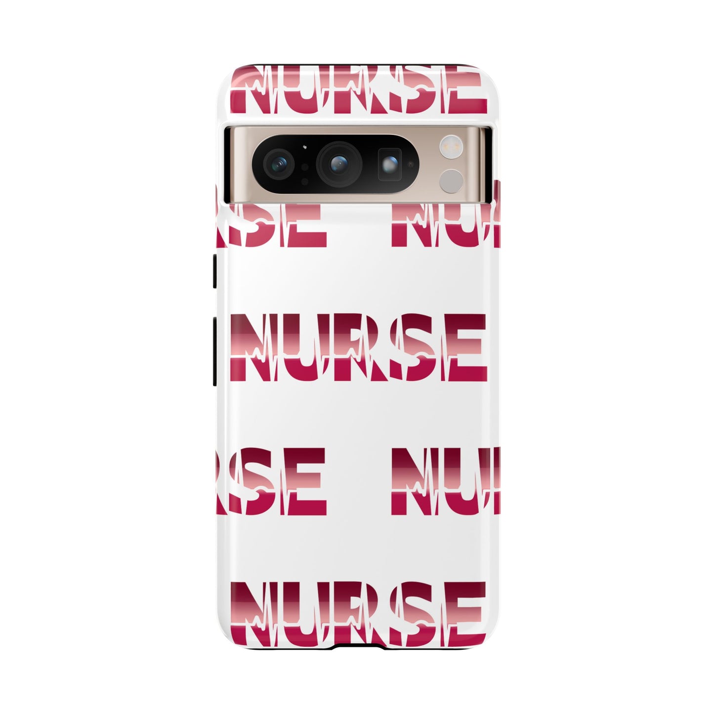 Google Pixel Tough Case - Nurse Pulse - White