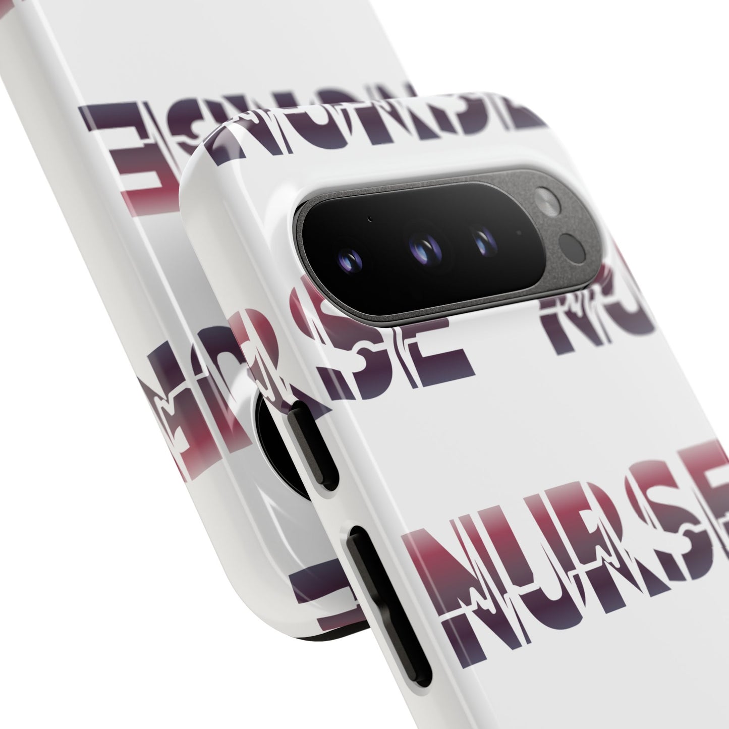 Google Pixel Tough Case - Nurse Pulse - White