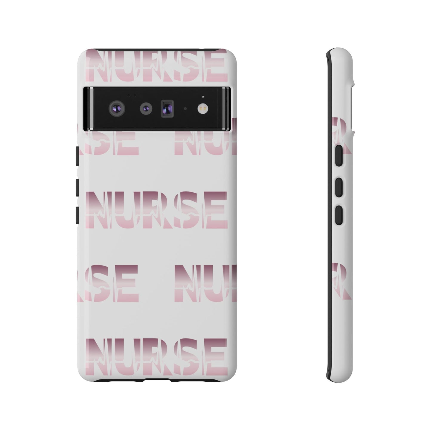 Google Pixel Tough Case - Nurse Pulse - White