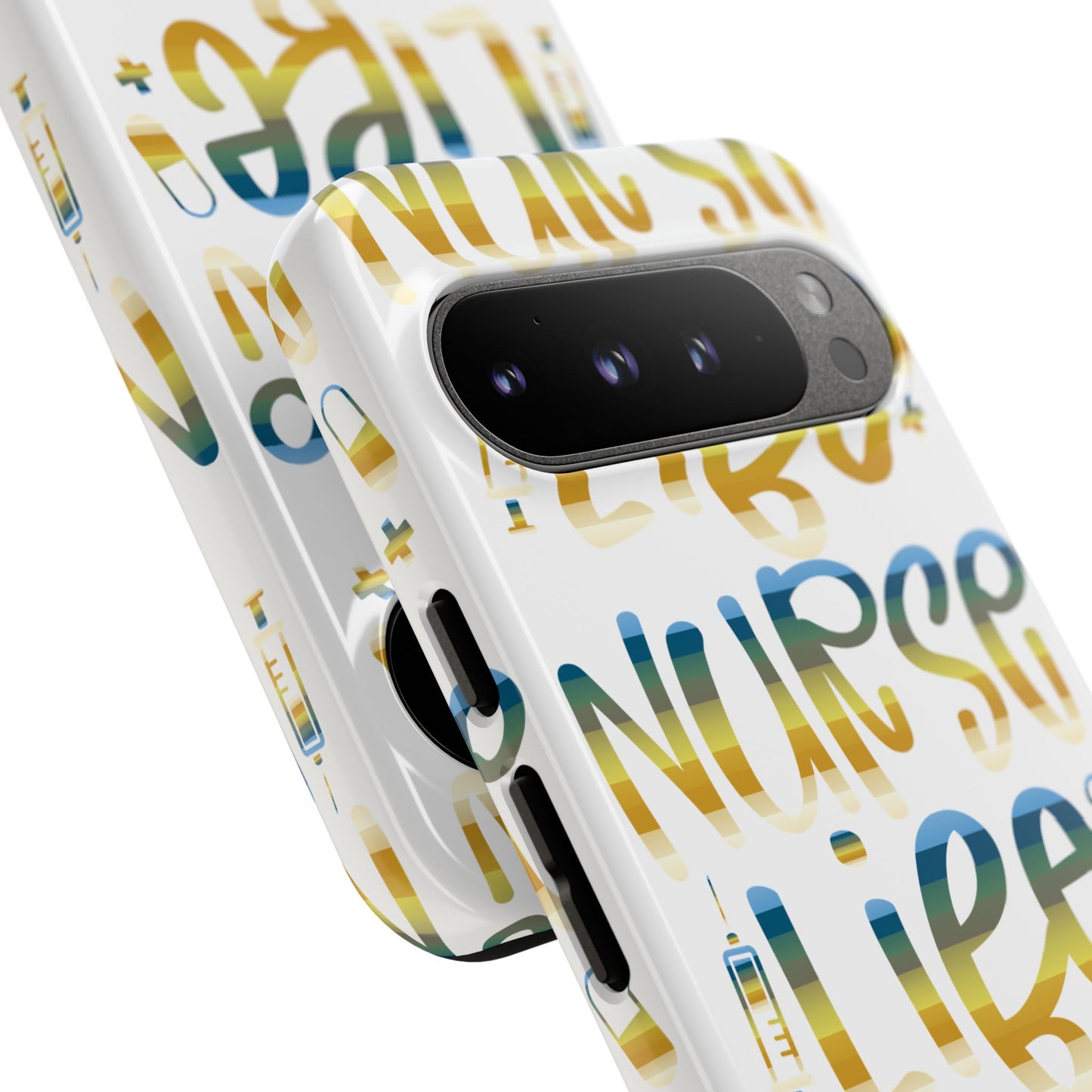 Google Pixel Tough Case - Nurse Life - White
