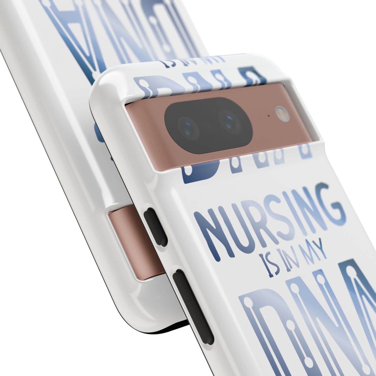 Google Pixel Tough Case - Nursing is in my DNA - White