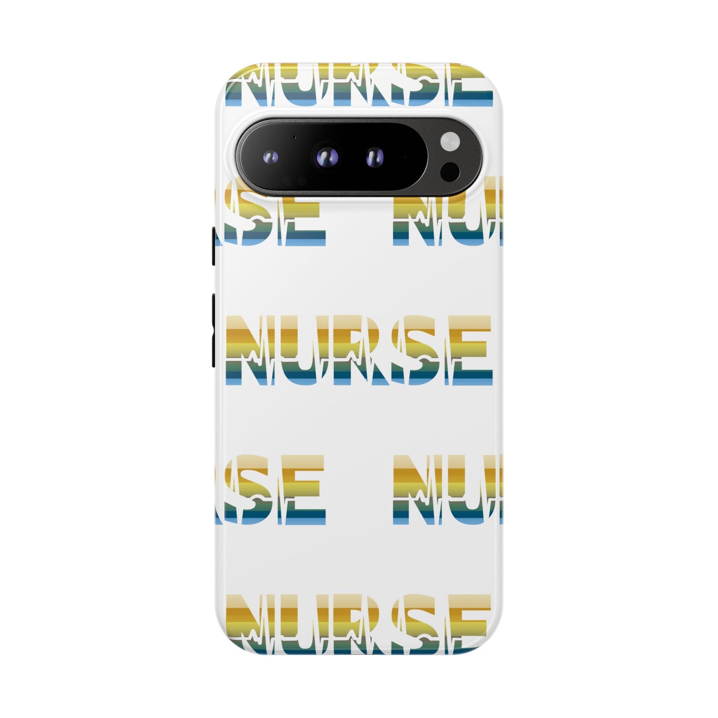 Google Pixel Tough Case - Nurse Pulse - White