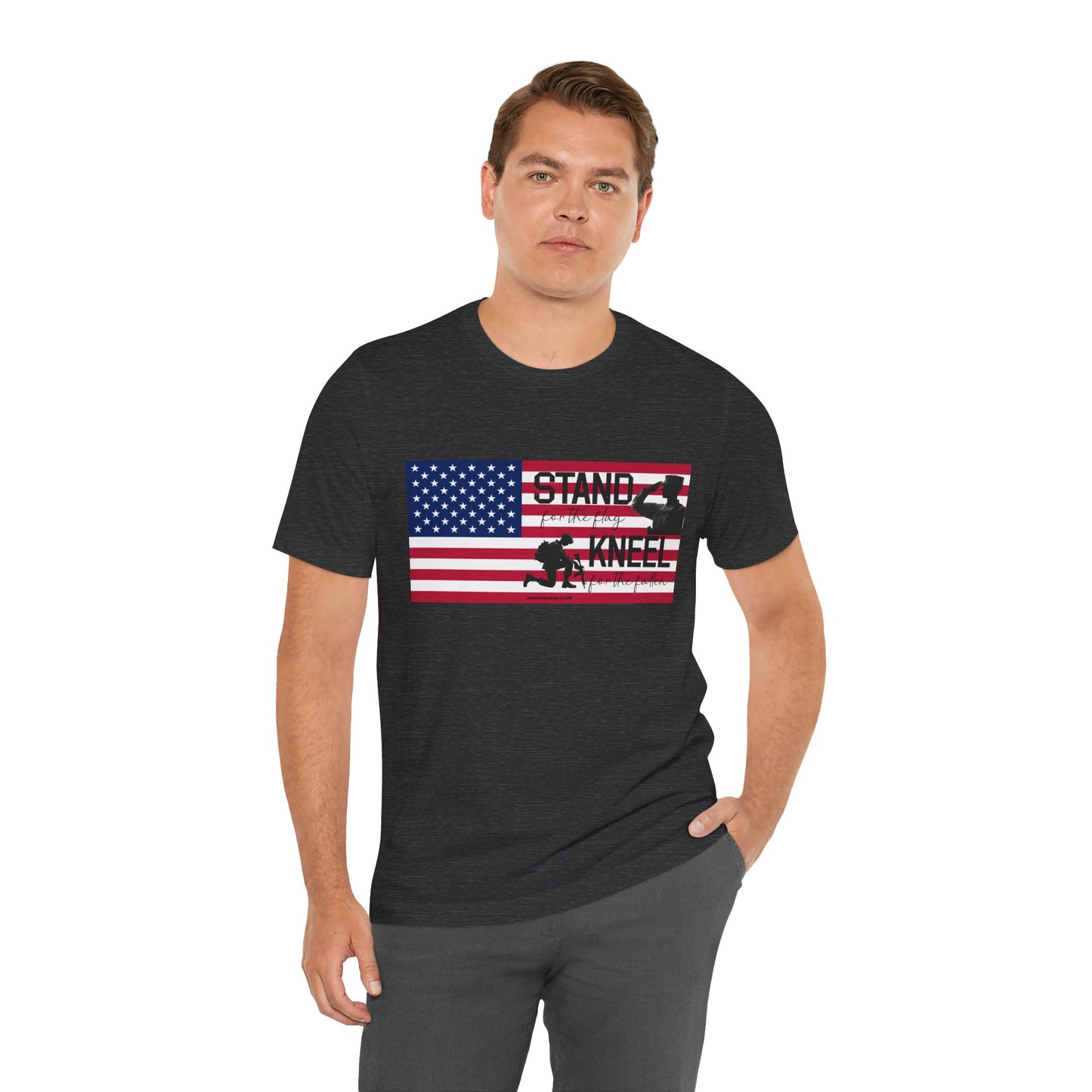 Stand for the Flag, Kneel for the Fallen - Male