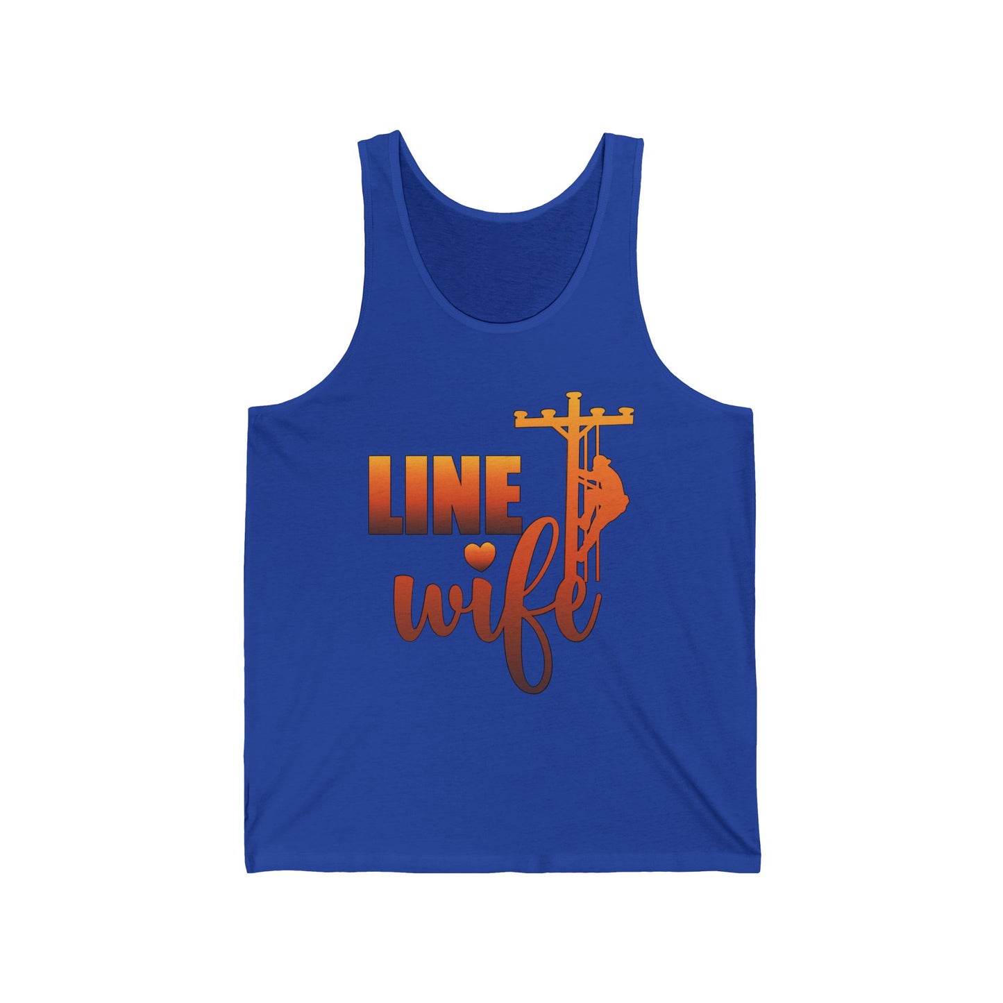 Lineman Tank - Line Wife sky 24