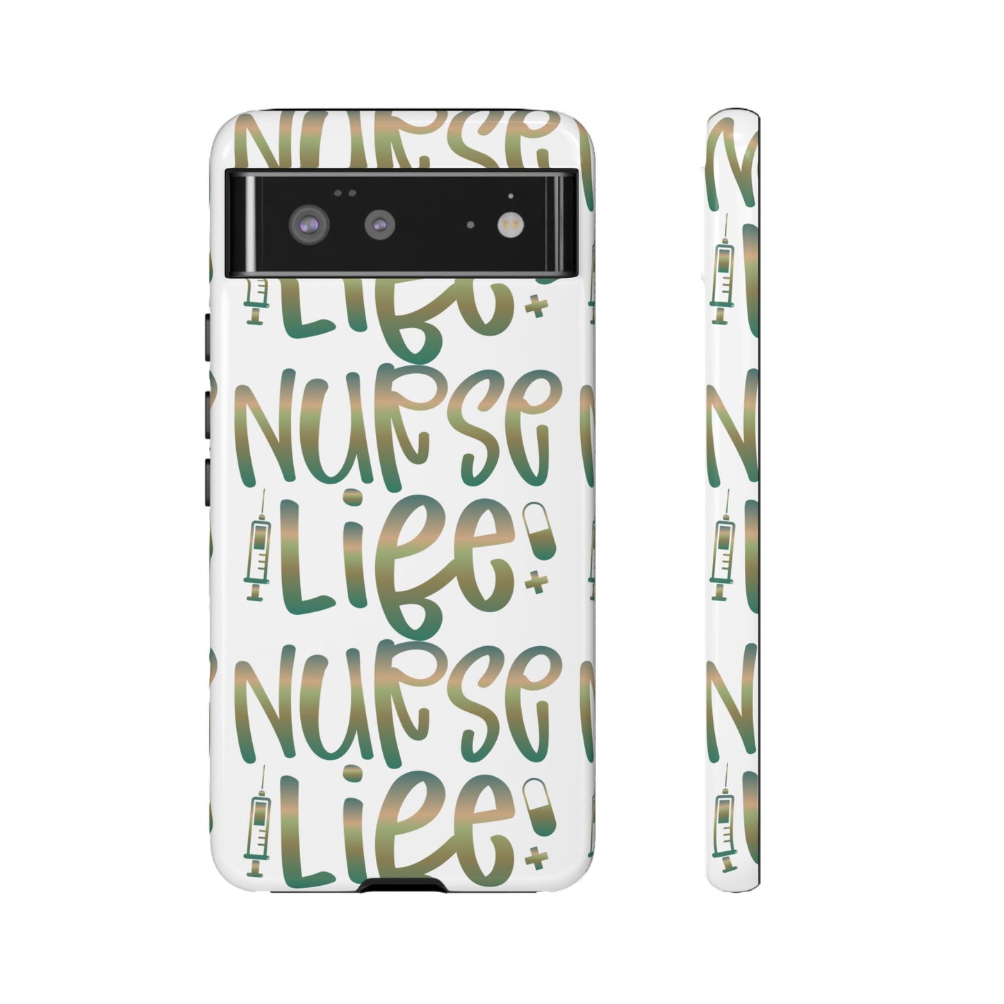 Google Pixel Tough Case - Nurse Life - White
