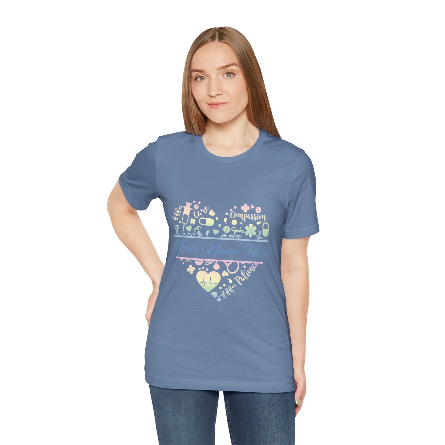 Monogram Heart pastel