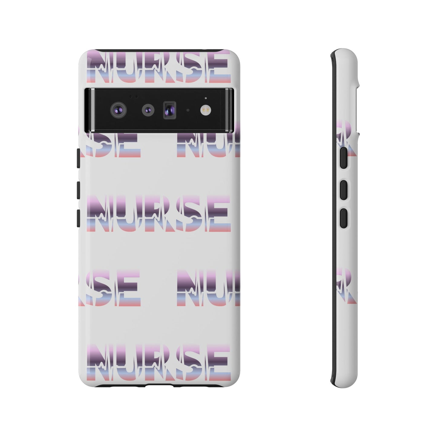 Google Pixel Tough Case - Nurse Pulse - White