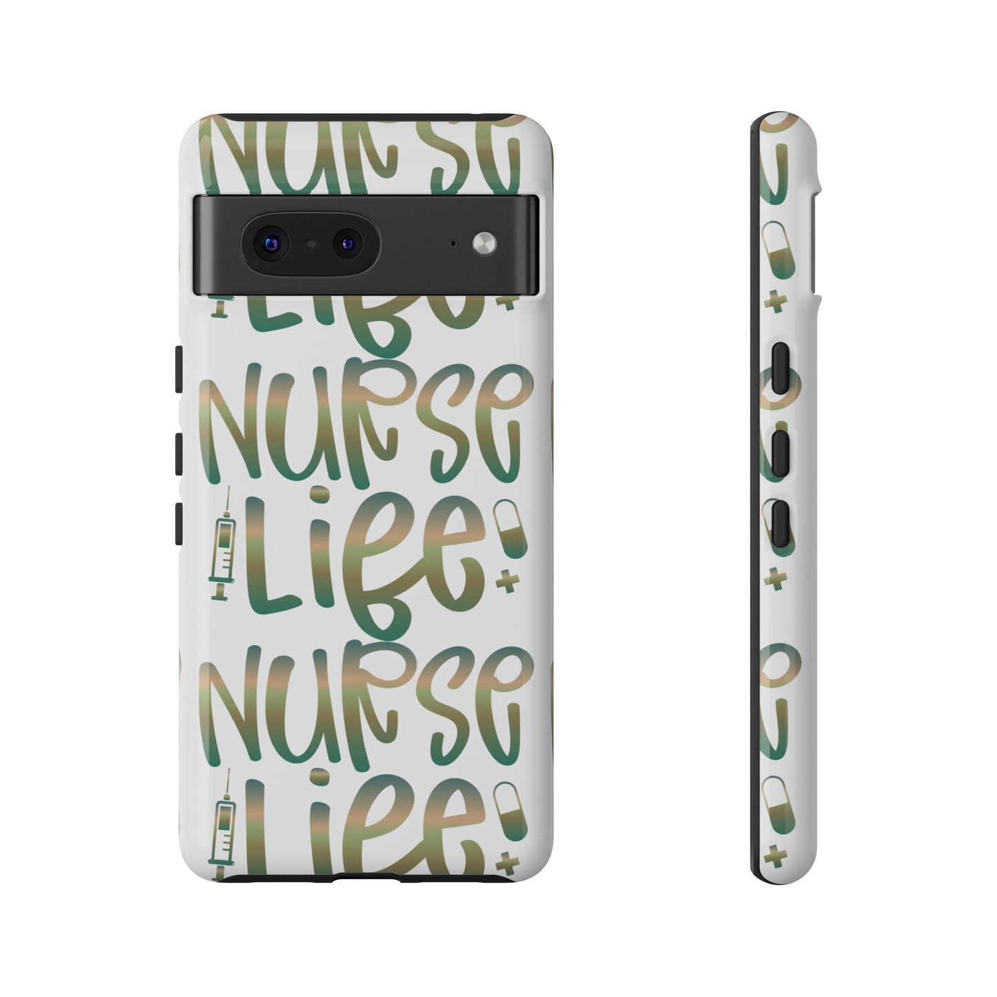 Google Pixel Tough Case - Nurse Life - White