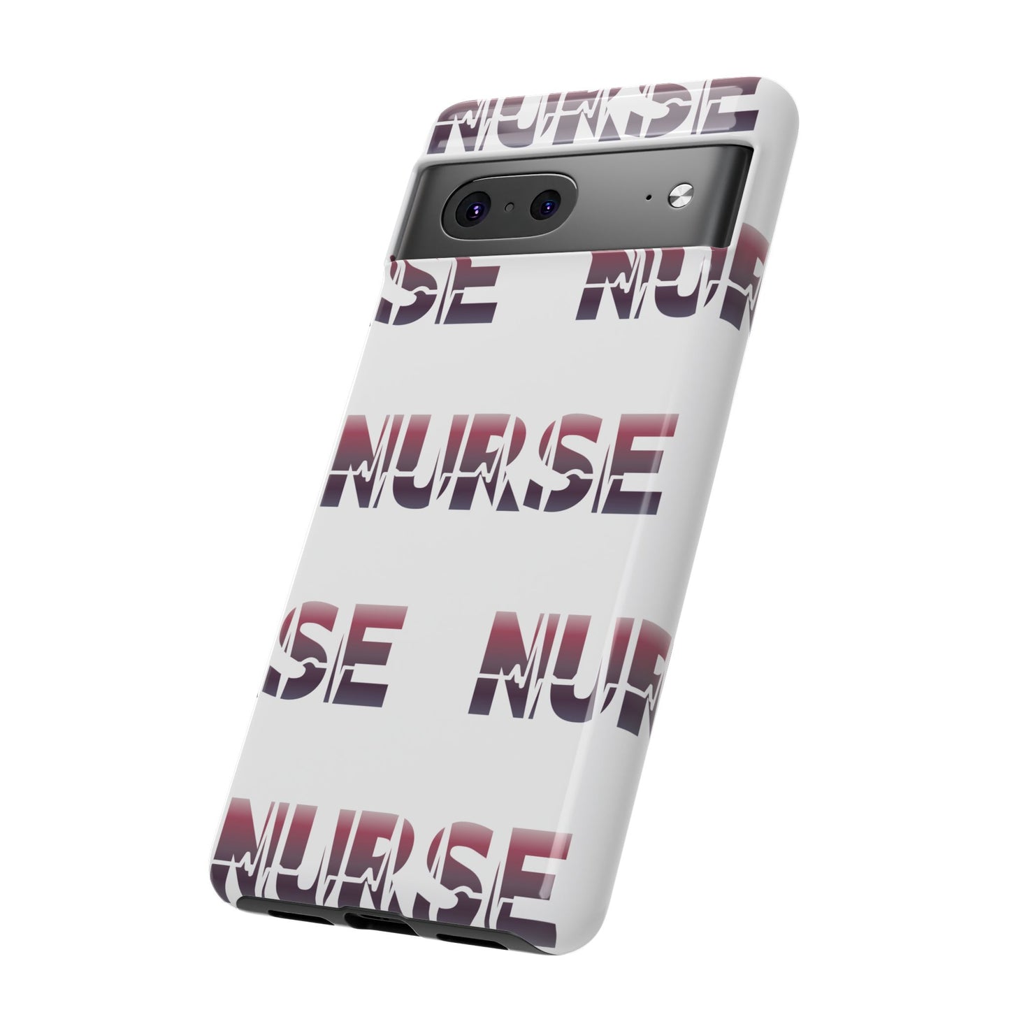 Google Pixel Tough Case - Nurse Pulse - White