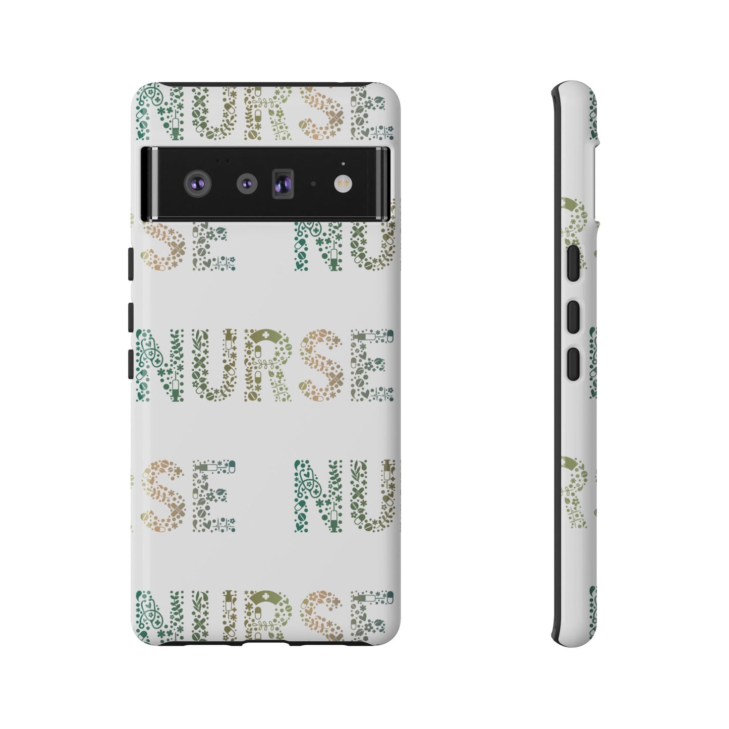 Google Pixel Tough Case - Nurse - White