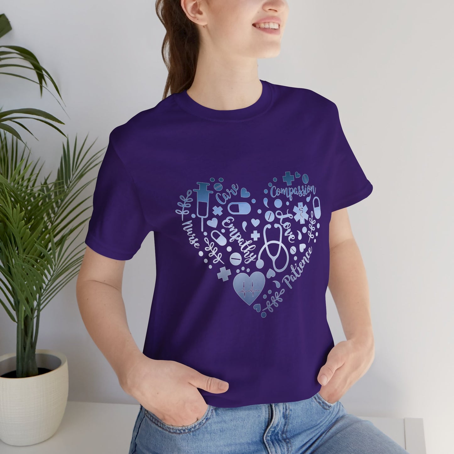 Monogram Heart 1 blue steel