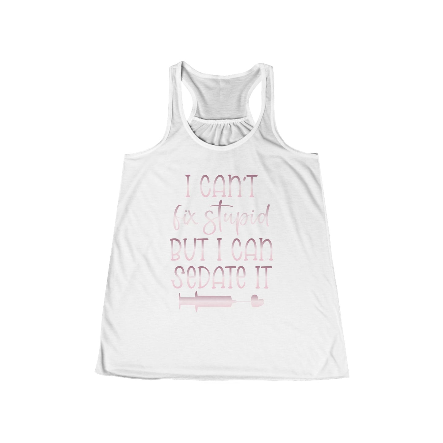 I Can't Fix Stupid But I Can Sedate It rose gold