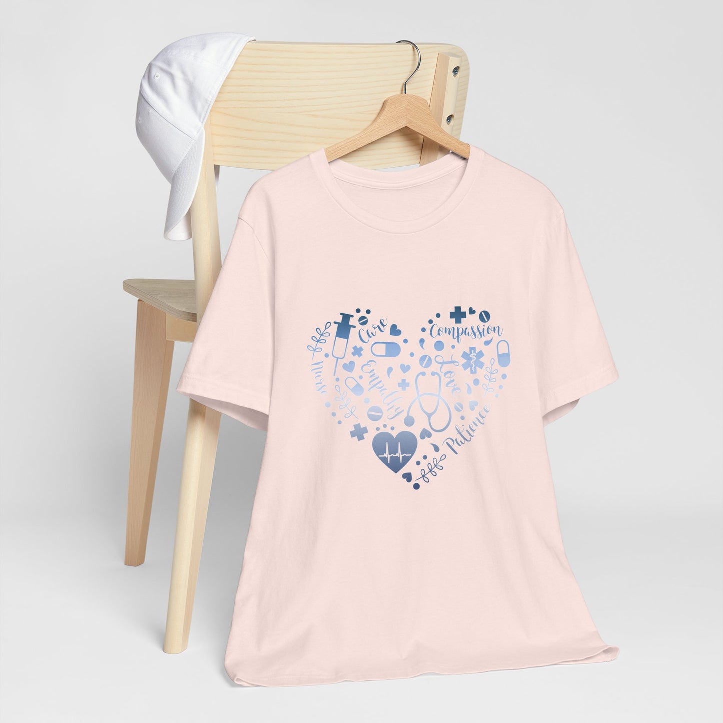 Monogram Heart 1 blue steel