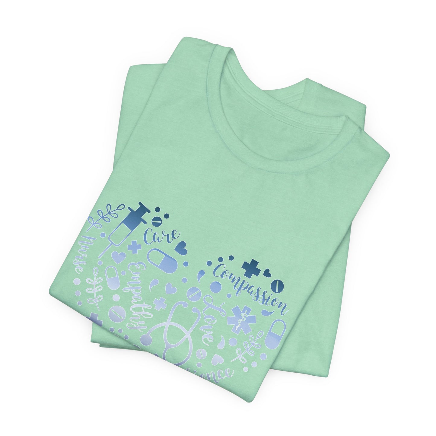 Monogram Heart 1 blue steel