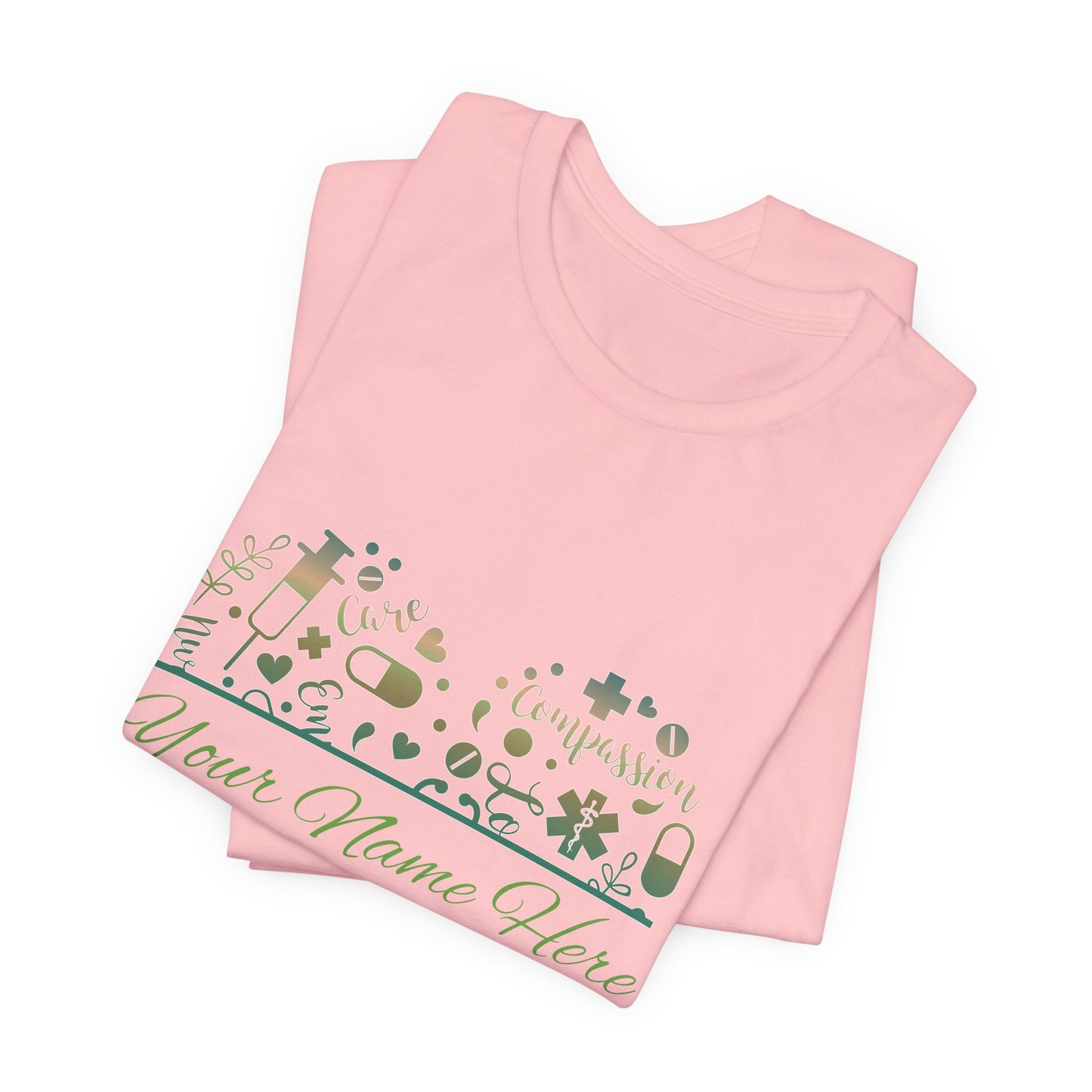 Monogram Heart copper patina